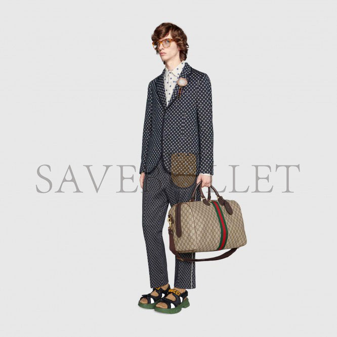 GUCCI GG MEDIUM CARRY-ON DUFFLE 547953 (44*27*24cm) GUCCI GG MEDIUM CARRY-ON DUFFLE 547953 (44*27*24cm)