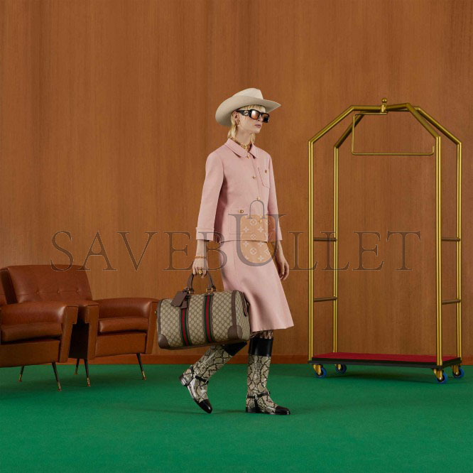 GUCCI GG MEDIUM CARRY-ON DUFFLE 547953 (44*27*24cm) GUCCI GG MEDIUM CARRY-ON DUFFLE 547953 (44*27*24cm)