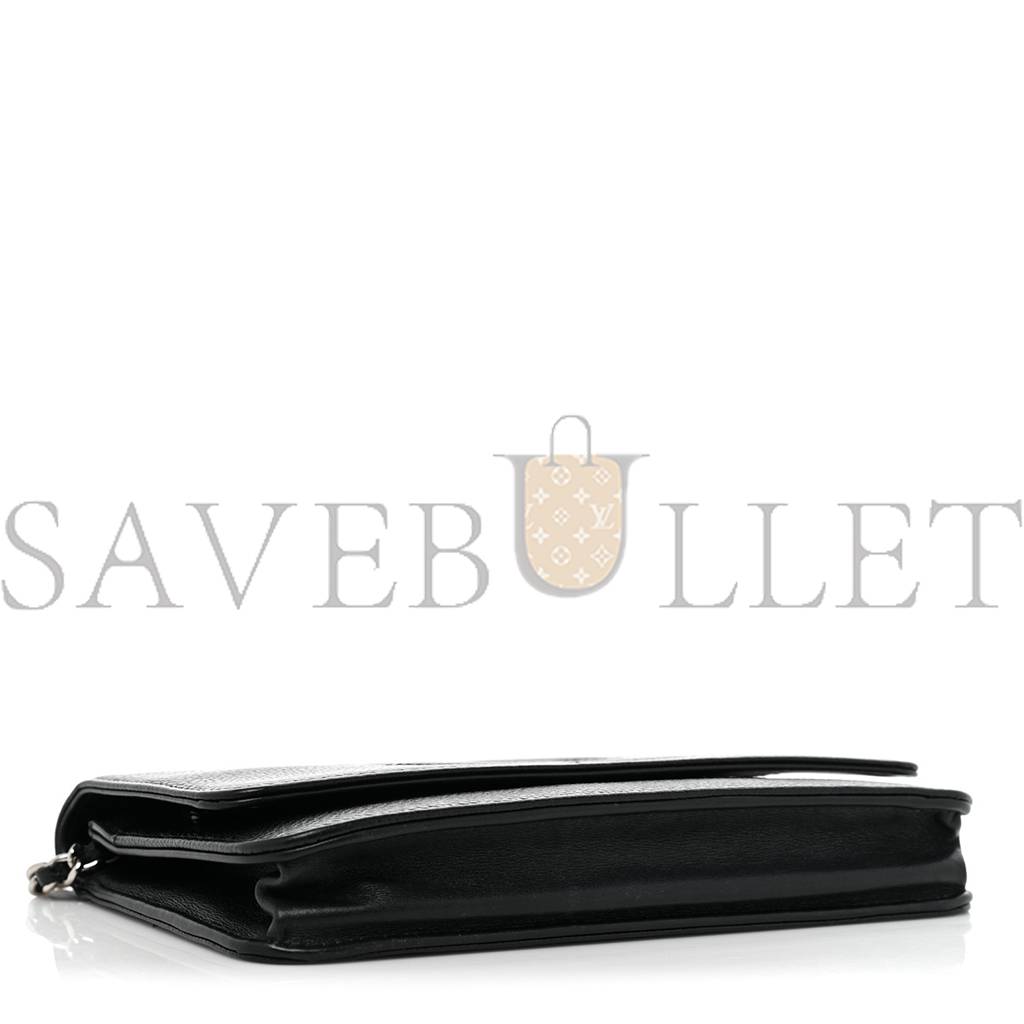 CHANEL CAVIAR TIMELESS CC WALLET ON CHAIN WOC BLACK (19*13*3cm) CHANEL CAVIAR TIMELESS CC WALLET ON CHAIN WOC BLACK (19*13*3cm)