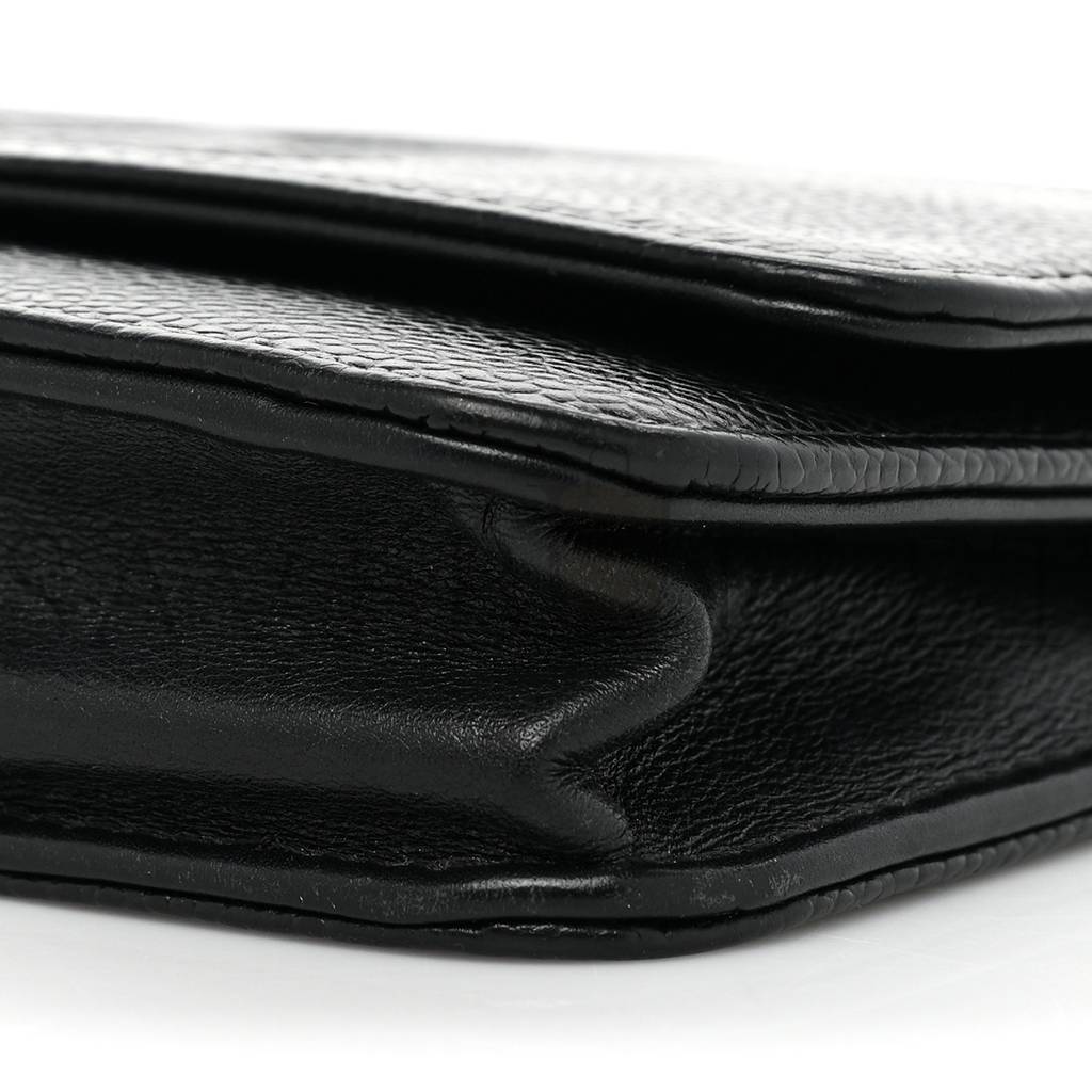 CHANEL CAVIAR TIMELESS CC WALLET ON CHAIN WOC BLACK (19*13*3cm) CHANEL CAVIAR TIMELESS CC WALLET ON CHAIN WOC BLACK (19*13*3cm)