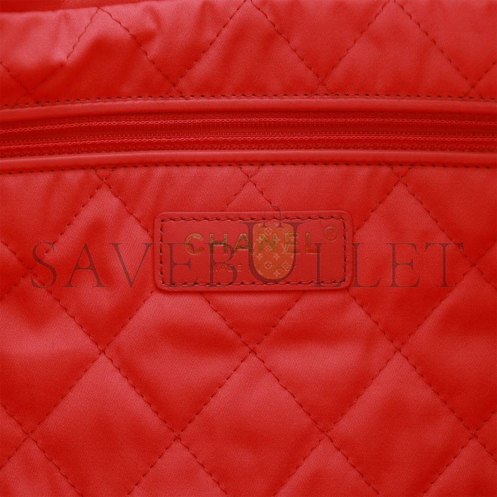 CHANEL SMALL 22 BAG PINK CALFSKIN GOLD HARDWARE (30*28*8cm) CHANEL SMALL 22 BAG PINK CALFSKIN GOLD HARDWARE (30*28*8cm)