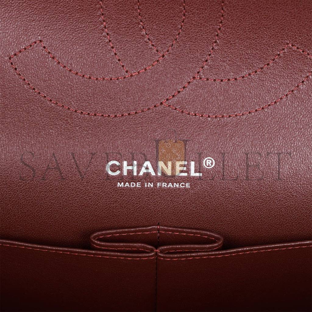 CHANEL JUMBO CLASSIC DOUBLE FLAP BAG BLACK CAVIAR SILVER HARDWARE (30*20*9cm) CHANEL JUMBO CLASSIC DOUBLE FLAP BAG BLACK CAVIAR SILVER HARDWARE (30*20*9cm)
