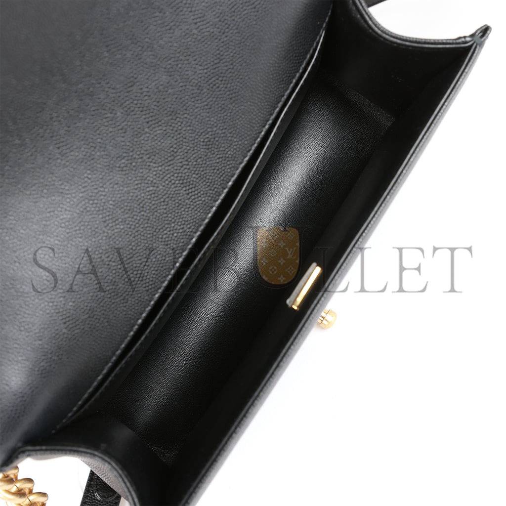 CHANEL MEDIUM BOY BAG BLACK CAVIAR ANTIQUE GOLD HARDWARE (25*15*9cm) CHANEL MEDIUM BOY BAG BLACK CAVIAR ANTIQUE GOLD HARDWARE (25*15*9cm)