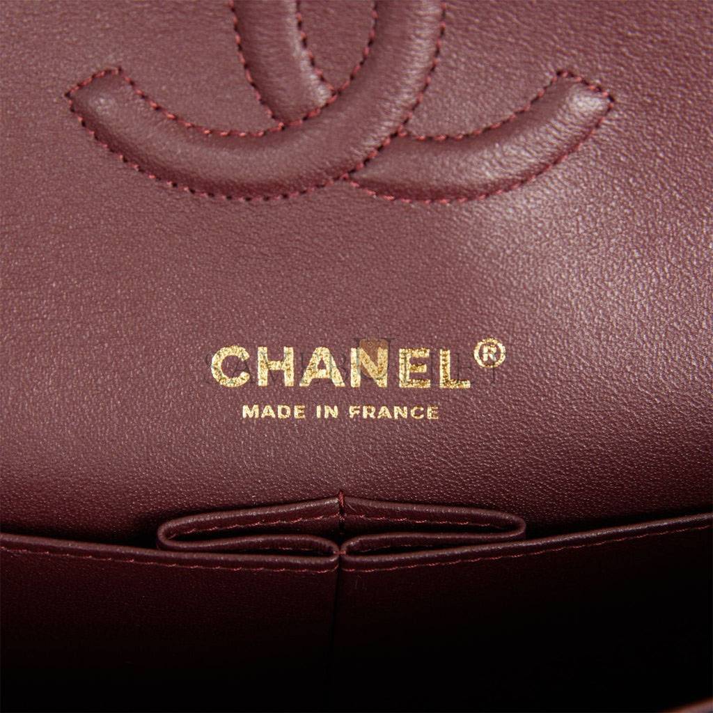 CHANEL MEDIUM CLASSIC DOUBLE FLAP BAG BLACK QUILTED CAVIAR GOLD HARDWARE (25*15*7cm) CHANEL MEDIUM CLASSIC DOUBLE FLAP BAG BLACK QUILTED CAVIAR GOLD HARDWARE (25*15*7cm)