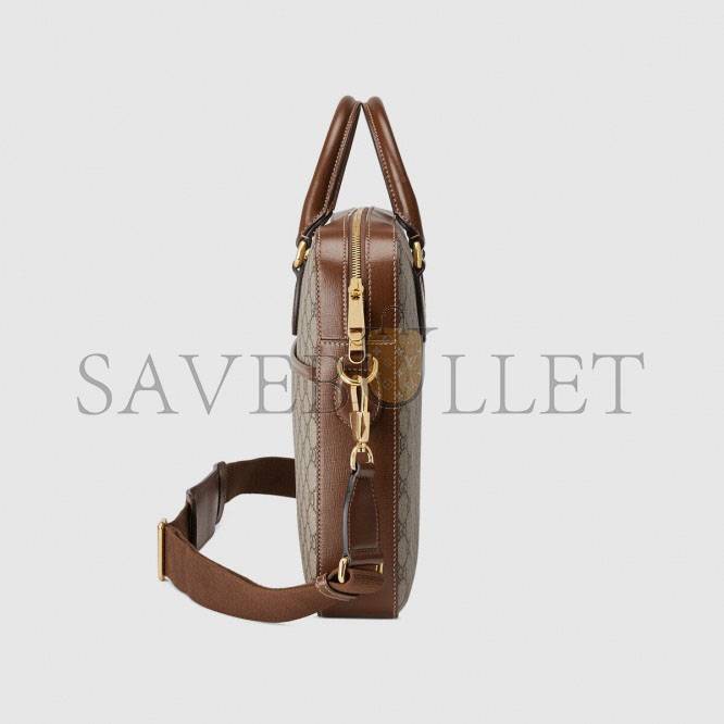 GUCCI BUSINESS CASE WITH INTERLOCKING&G 674140(40*30*6cm) GUCCI BUSINESS CASE WITH INTERLOCKING&G 674140(40*30*6cm)