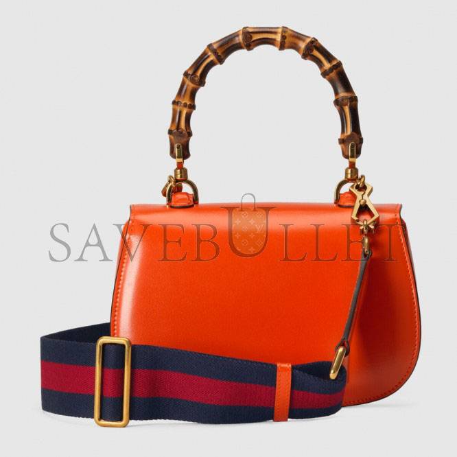 GUCCI BAMBOO 1947 SMALL TOP HANDLE BAG 675797 (21*15*7cm) GUCCI BAMBOO 1947 SMALL TOP HANDLE BAG 675797 (21*15*7cm)