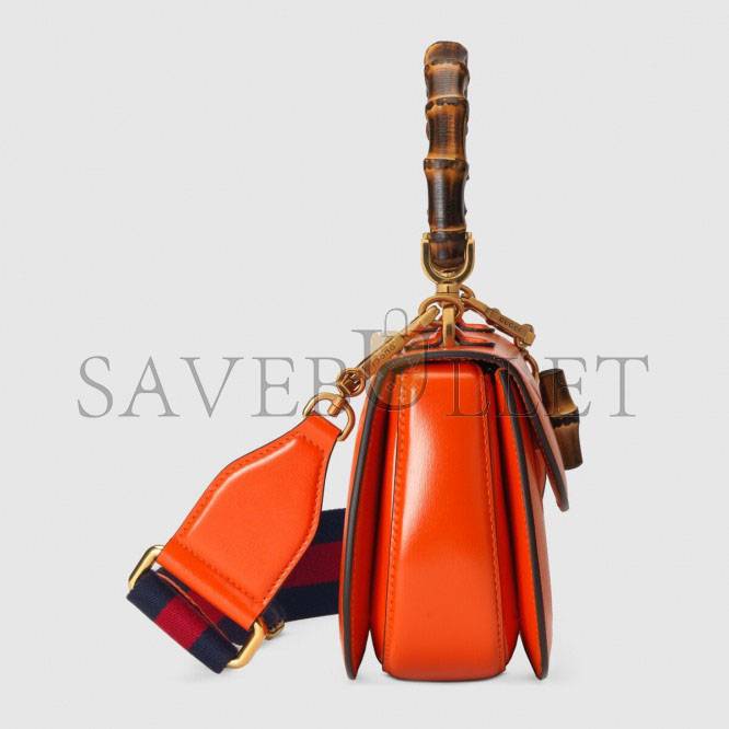 GUCCI BAMBOO 1947 SMALL TOP HANDLE BAG 675797 (21*15*7cm) GUCCI BAMBOO 1947 SMALL TOP HANDLE BAG 675797 (21*15*7cm)