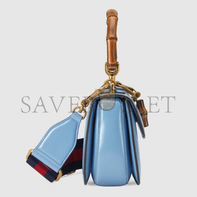 GUCCI BAMBOO 1947 SMALL TOP HANDLE BAG 675797 (21*15*7cm) GUCCI BAMBOO 1947 SMALL TOP HANDLE BAG 675797 (21*15*7cm)