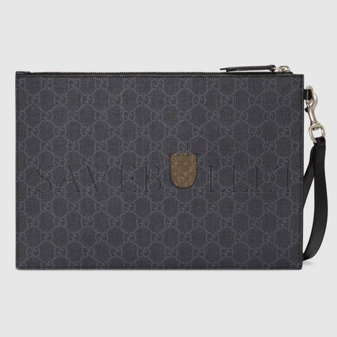 GUCCI BESTIARY POUCH WITH KINGSNAKE 473904(30*20*1.5cm) GUCCI BESTIARY POUCH WITH KINGSNAKE 473904(30*20*1.5cm)
