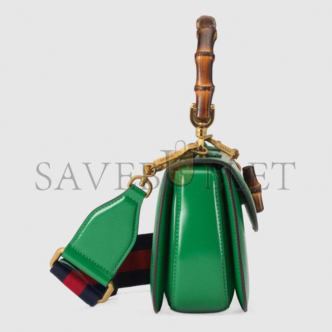 GUCCI BAMBOO 1947 SMALL TOP HANDLE BAG 675797 (21*15*7cm) GUCCI BAMBOO 1947 SMALL TOP HANDLE BAG 675797 (21*15*7cm)