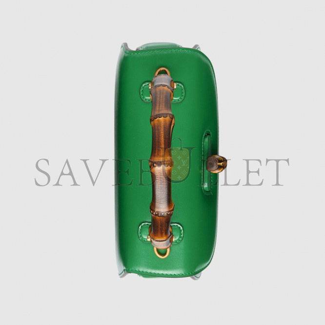 GUCCI BAMBOO 1947 SMALL TOP HANDLE BAG 675797 (21*15*7cm) GUCCI BAMBOO 1947 SMALL TOP HANDLE BAG 675797 (21*15*7cm)