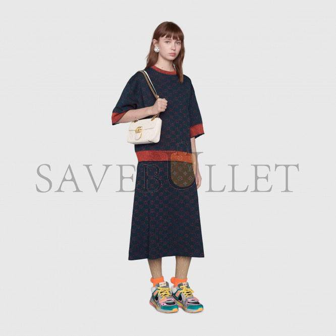 GUCCI GG MARMONT MATELASSÉ MINI BAG 446744 (23*14*6cm) GUCCI GG MARMONT MATELASSÉ MINI BAG 446744 (23*14*6cm)