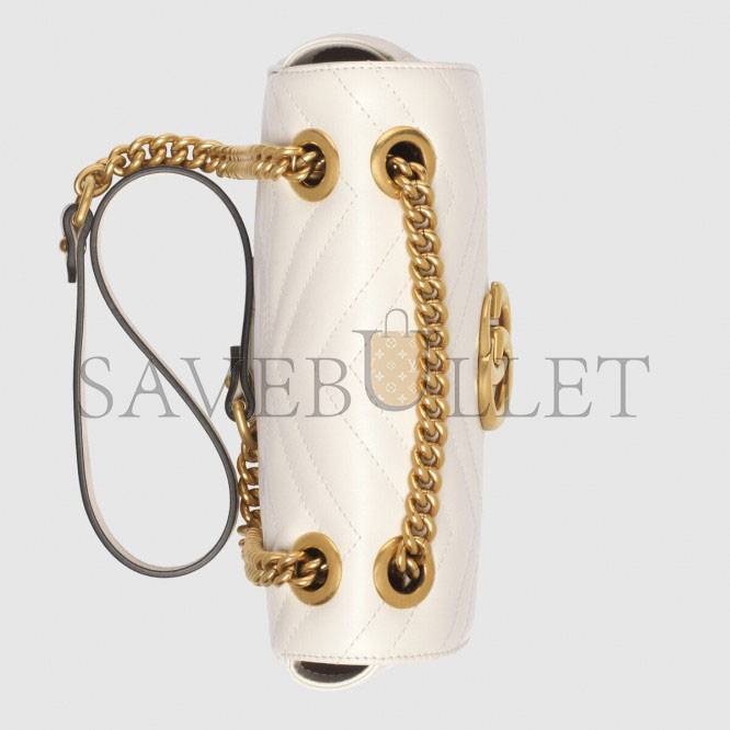 GUCCI GG MARMONT MATELASSÉ MINI BAG 446744 (23*14*6cm) GUCCI GG MARMONT MATELASSÉ MINI BAG 446744 (23*14*6cm)