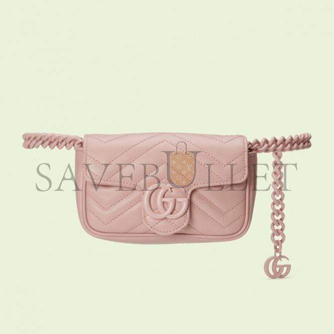 GUCCI GG MARMONT BELT BAG 699757 (16.5*10.2*5.1cm) GUCCI GG MARMONT BELT BAG 699757 (16.5*10.2*5.1cm)