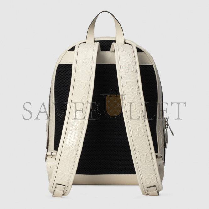 GUCCI GG EMBOSSED BACKPACK 658579 (37*27*13cm) GUCCI GG EMBOSSED BACKPACK 658579 (37*27*13cm)