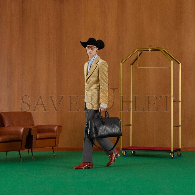 GUCCI GG EMBOSSED DUFFLE BAG 625768 (44.5*28*24.5cm) GUCCI GG EMBOSSED DUFFLE BAG 625768 (44.5*28*24.5cm)