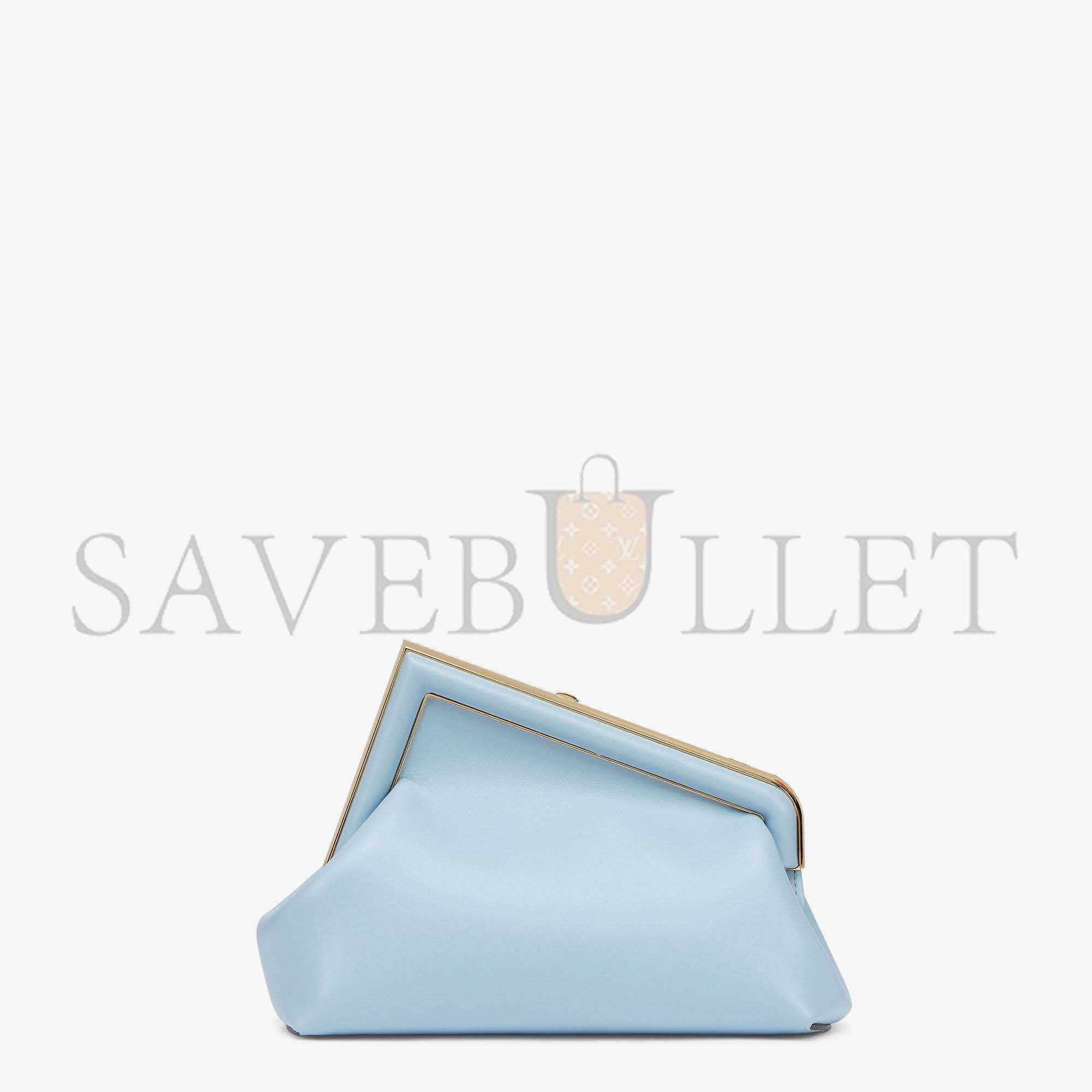 FENDI FIRST SMALL - LIGHT BLUE LEATHER BAG 8BP129ABVEF1993 (26*18*9.5cm) FENDI FIRST SMALL - LIGHT BLUE LEATHER BAG 8BP129ABVEF1993 (26*18*9.5cm)