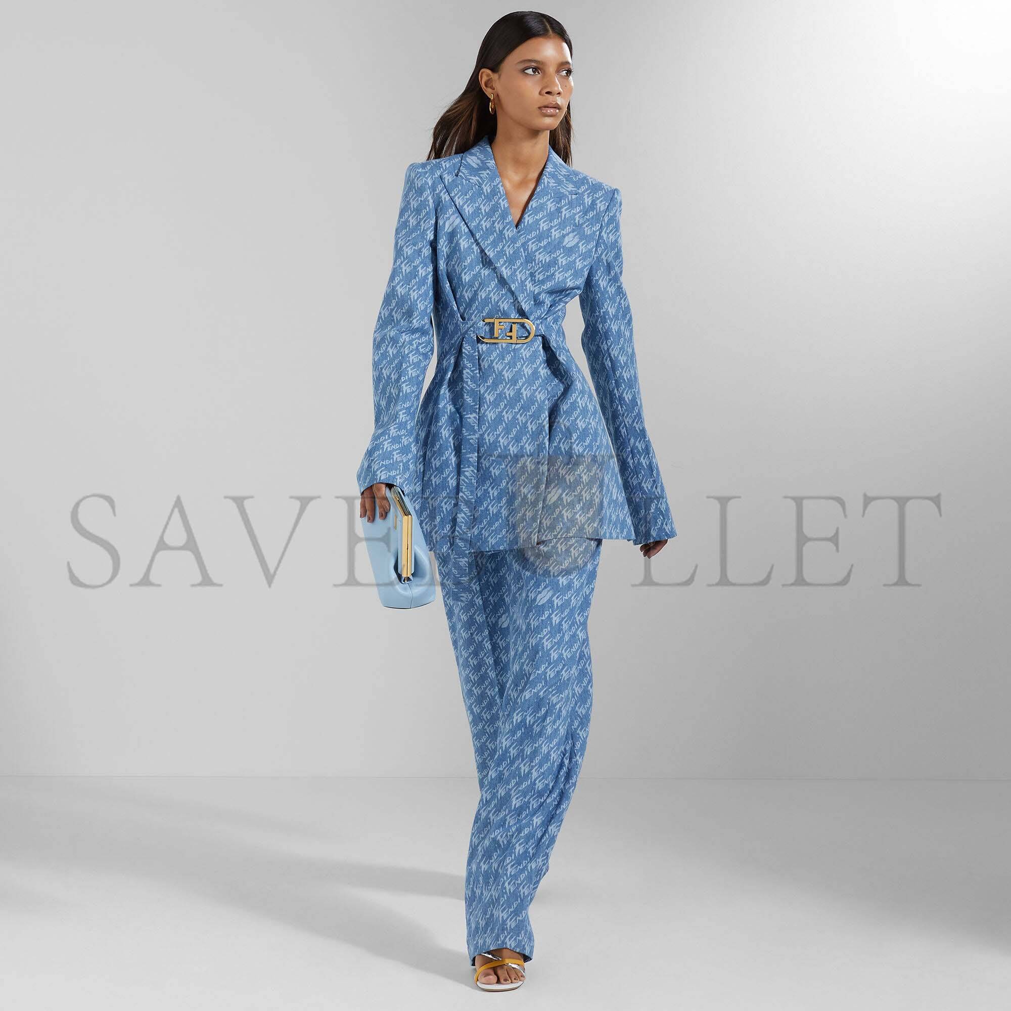 FENDI FIRST SMALL - LIGHT BLUE LEATHER BAG 8BP129ABVEF1993 (26*18*9.5cm) FENDI FIRST SMALL - LIGHT BLUE LEATHER BAG 8BP129ABVEF1993 (26*18*9.5cm)