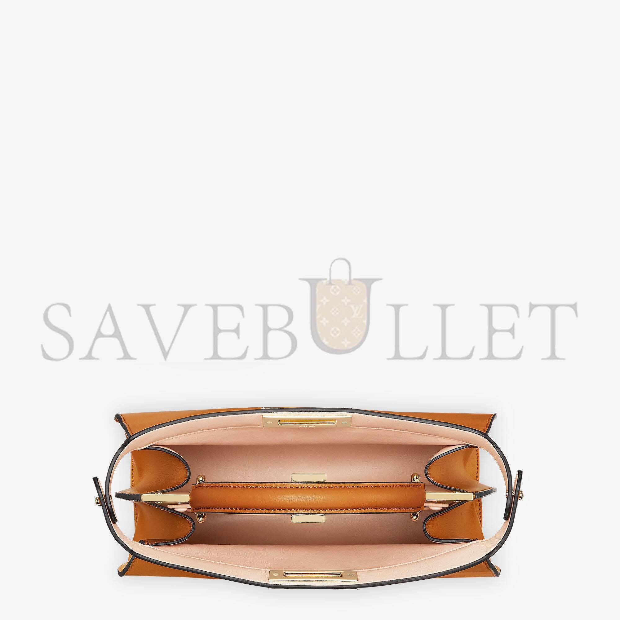 FENDI PEEKABOO ISEEU MEDIUM - BROWN LEATHER BAG 8BN321A6V3F1D48 (33.5*25.5*13cm) FENDI PEEKABOO ISEEU MEDIUM - BROWN LEATHER BAG 8BN321A6V3F1D48 (33.5*25.5*13cm)