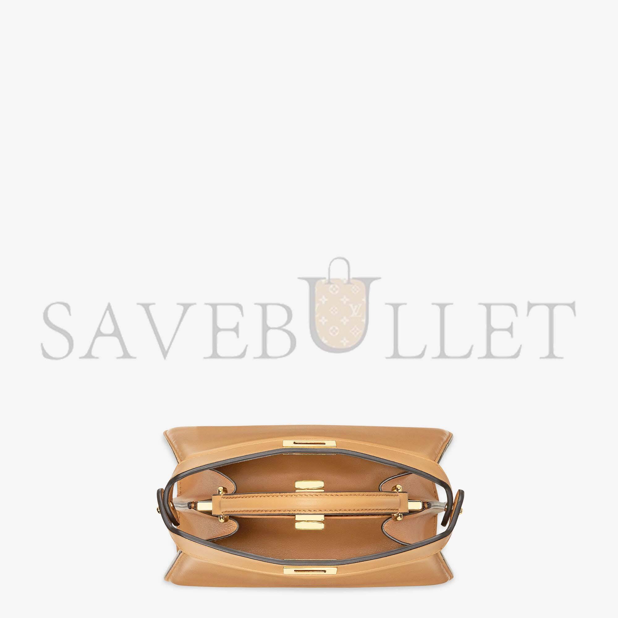 FENDI PEEKABOO ISEEU PETITE - BEIGE PADDED NAPPA LEATHER BAG 8BN335ABVEF15KR (20*15.5*11cm) FENDI PEEKABOO ISEEU PETITE - BEIGE PADDED NAPPA LEATHER BAG 8BN335ABVEF15KR (20*15.5*11cm)