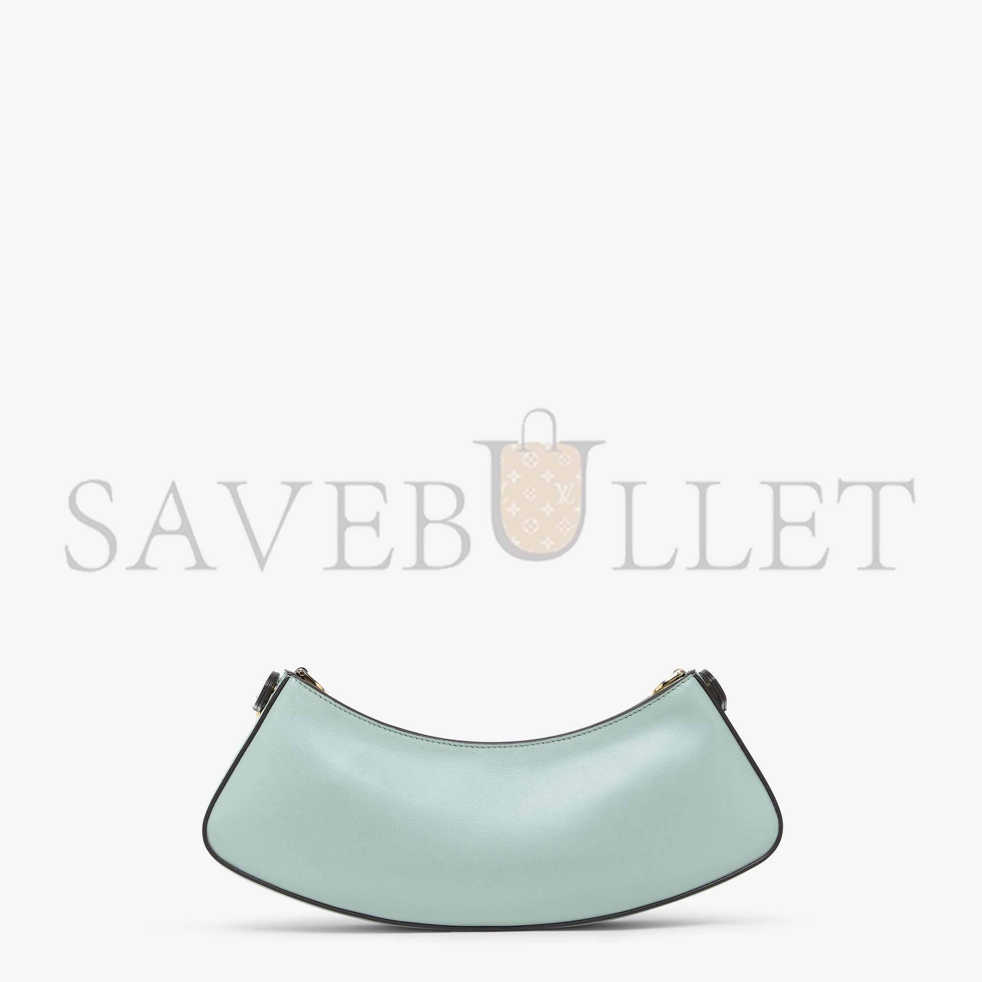 FENDI O’LOCK SWING - MINT GREEN LEATHER POUCH 8BS068AHM0F1DMZ (32*11*5cm) FENDI O’LOCK SWING - MINT GREEN LEATHER POUCH 8BS068AHM0F1DMZ (32*11*5cm)