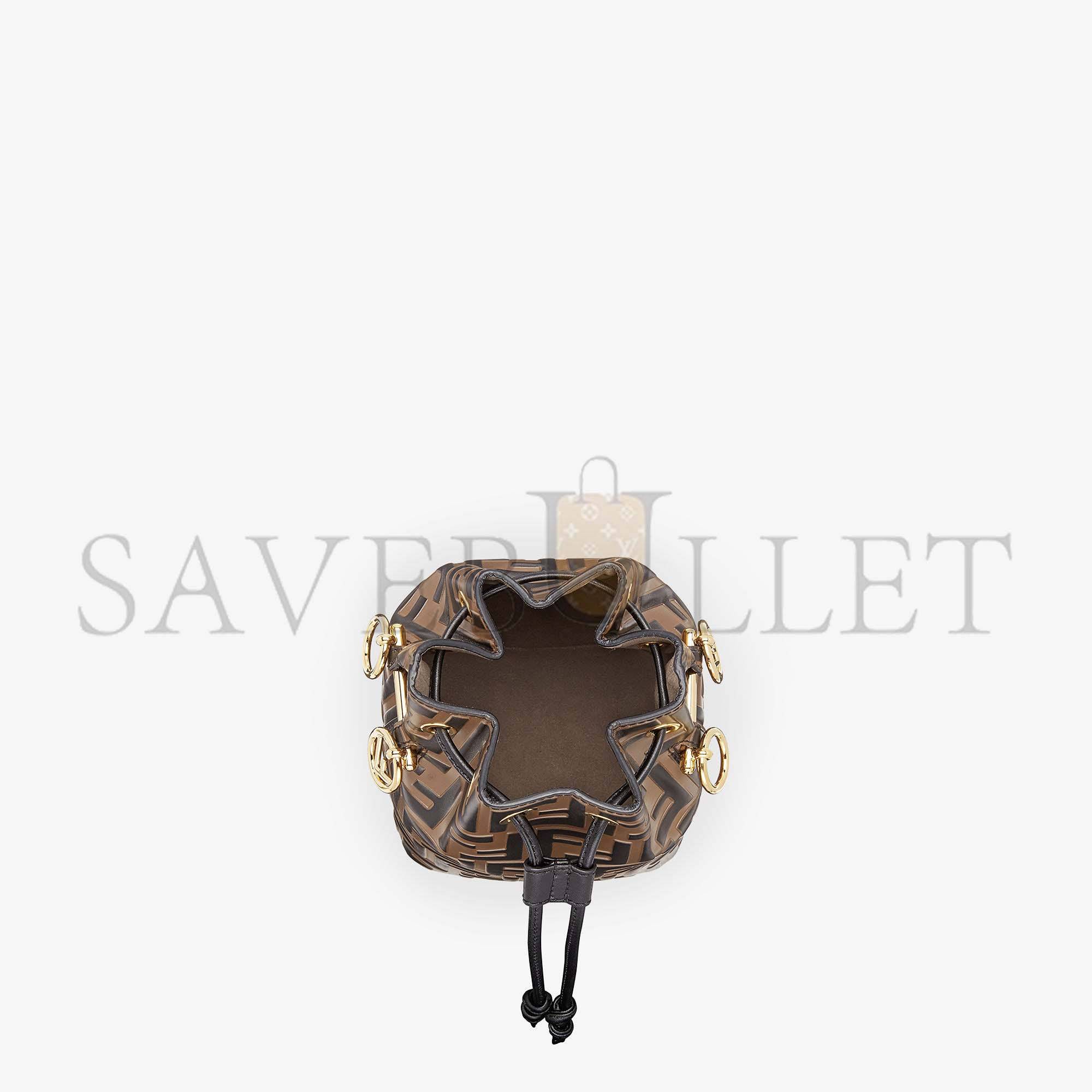 FENDI MON TRESOR - BROWN LEATHER MINI BAG 8BS010A659F13VK (18*12*10cm) FENDI MON TRESOR - BROWN LEATHER MINI BAG 8BS010A659F13VK (18*12*10cm)