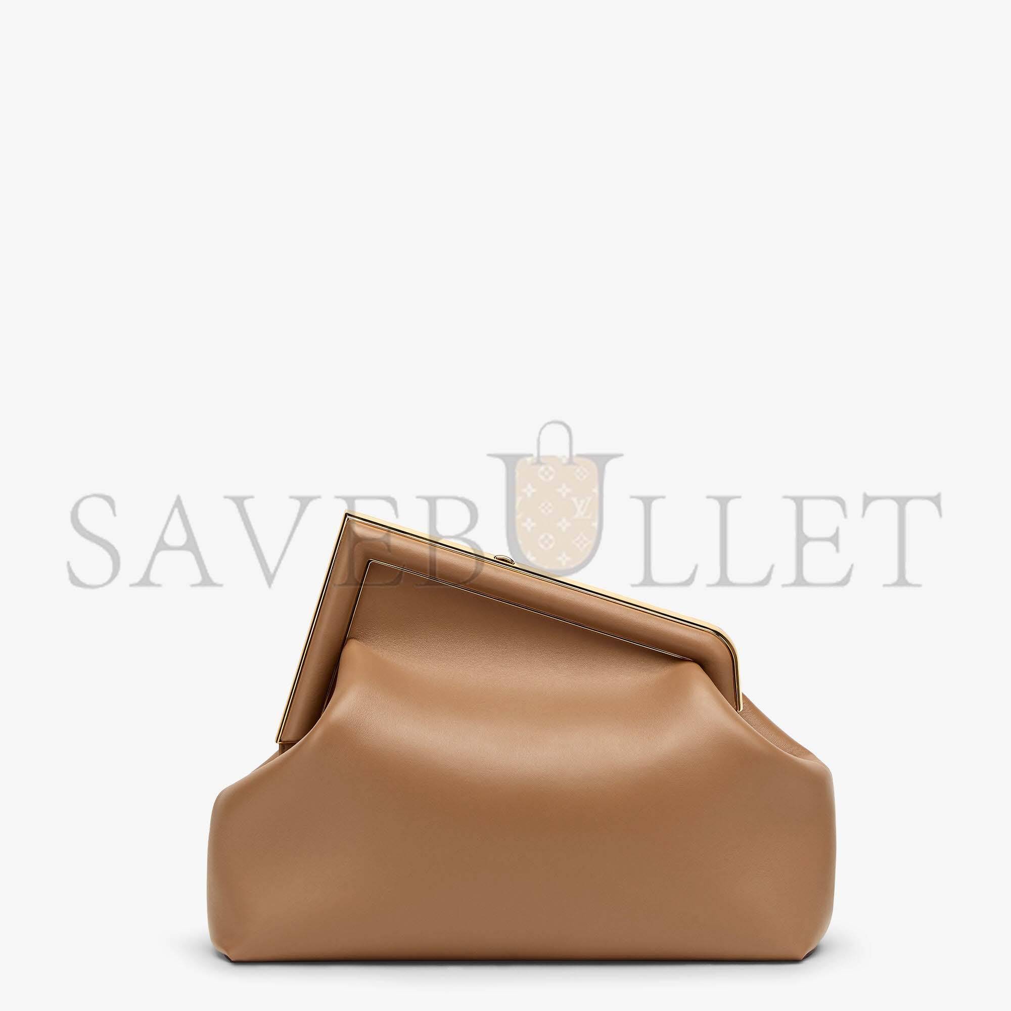 FENDI FIRST MEDIUM - BEIGE LEATHER BAG 8BP127ABVEF11WP (32.5*23.5*15cm) FENDI FIRST MEDIUM - BEIGE LEATHER BAG 8BP127ABVEF11WP (32.5*23.5*15cm)