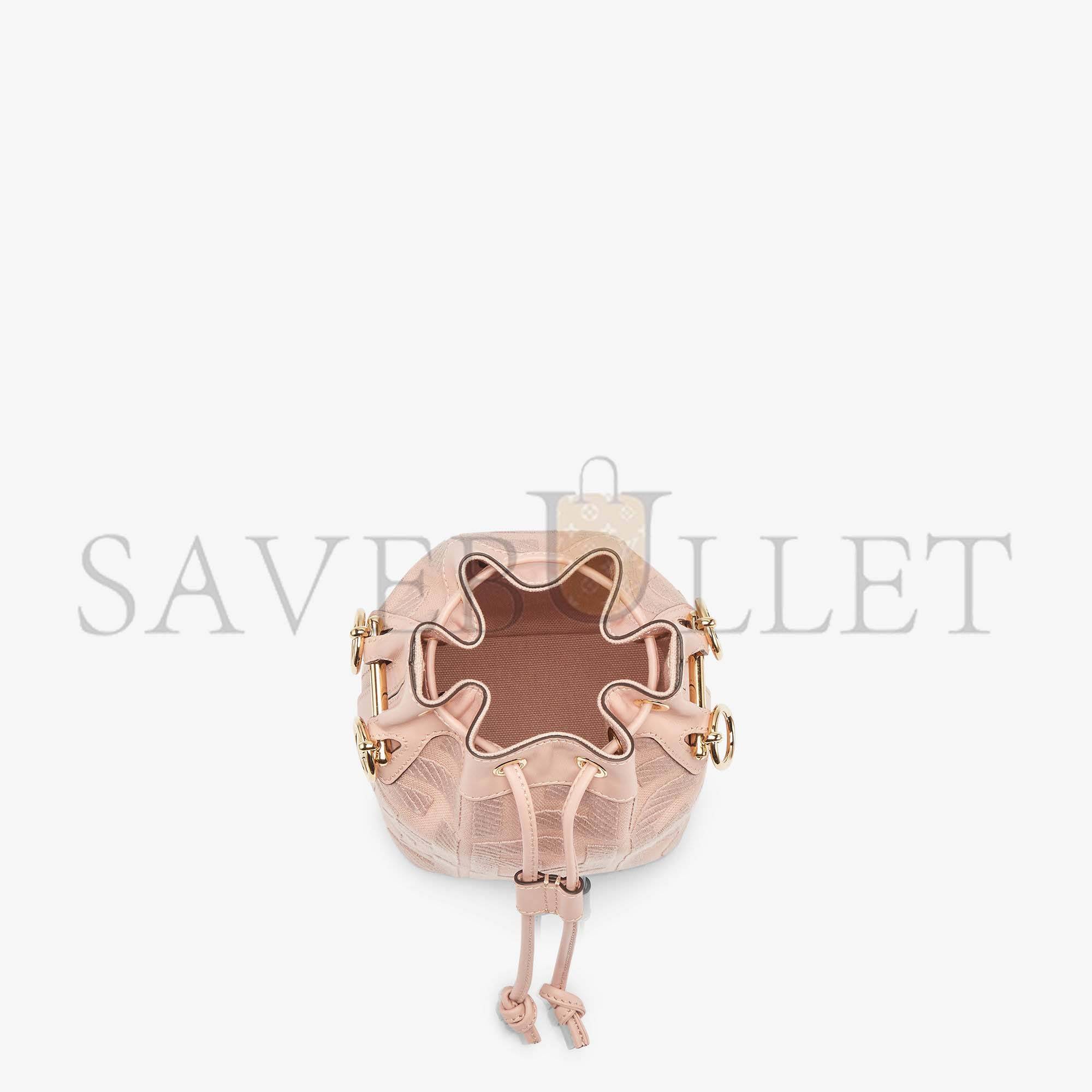 FENDI MON TRESOR - PINK FF CANVAS MINI-BAG 8BS010AKKWF0J2F (18*12*10cm) FENDI MON TRESOR - PINK FF CANVAS MINI-BAG 8BS010AKKWF0J2F (18*12*10cm)