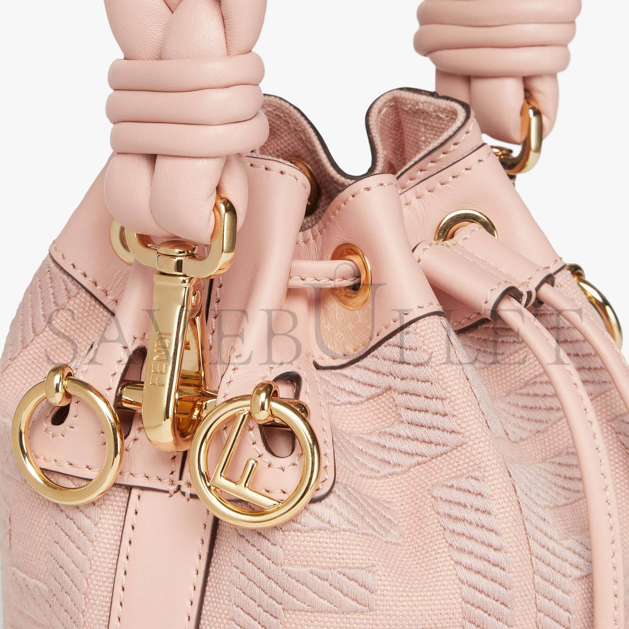 FENDI MON TRESOR - PINK FF CANVAS MINI-BAG 8BS010AKKWF0J2F (18*12*10cm) FENDI MON TRESOR - PINK FF CANVAS MINI-BAG 8BS010AKKWF0J2F (18*12*10cm)