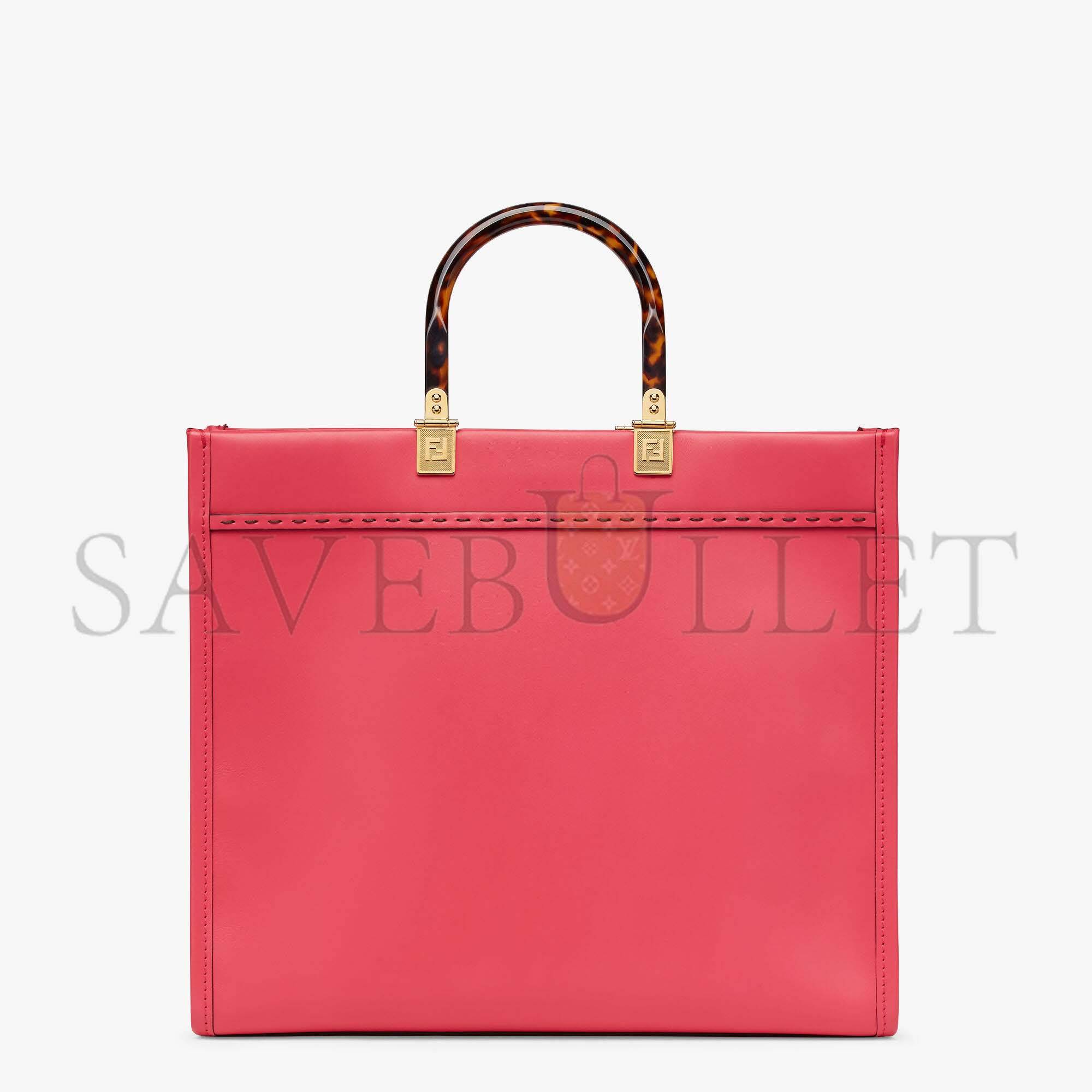 FENDI SUNSHINE MEDIUM - FUCHSIA LEATHER SHOPPER 8BH386ABVLF1HB7 (35*31*17cm) FENDI SUNSHINE MEDIUM - FUCHSIA LEATHER SHOPPER 8BH386ABVLF1HB7 (35*31*17cm)