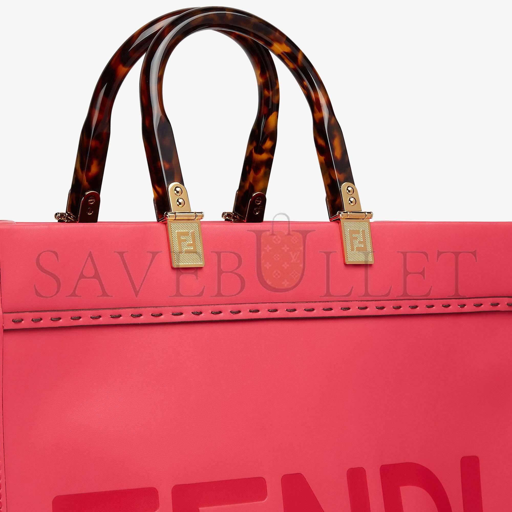 FENDI SUNSHINE MEDIUM - FUCHSIA LEATHER SHOPPER 8BH386ABVLF1HB7 (35*31*17cm) FENDI SUNSHINE MEDIUM - FUCHSIA LEATHER SHOPPER 8BH386ABVLF1HB7 (35*31*17cm)