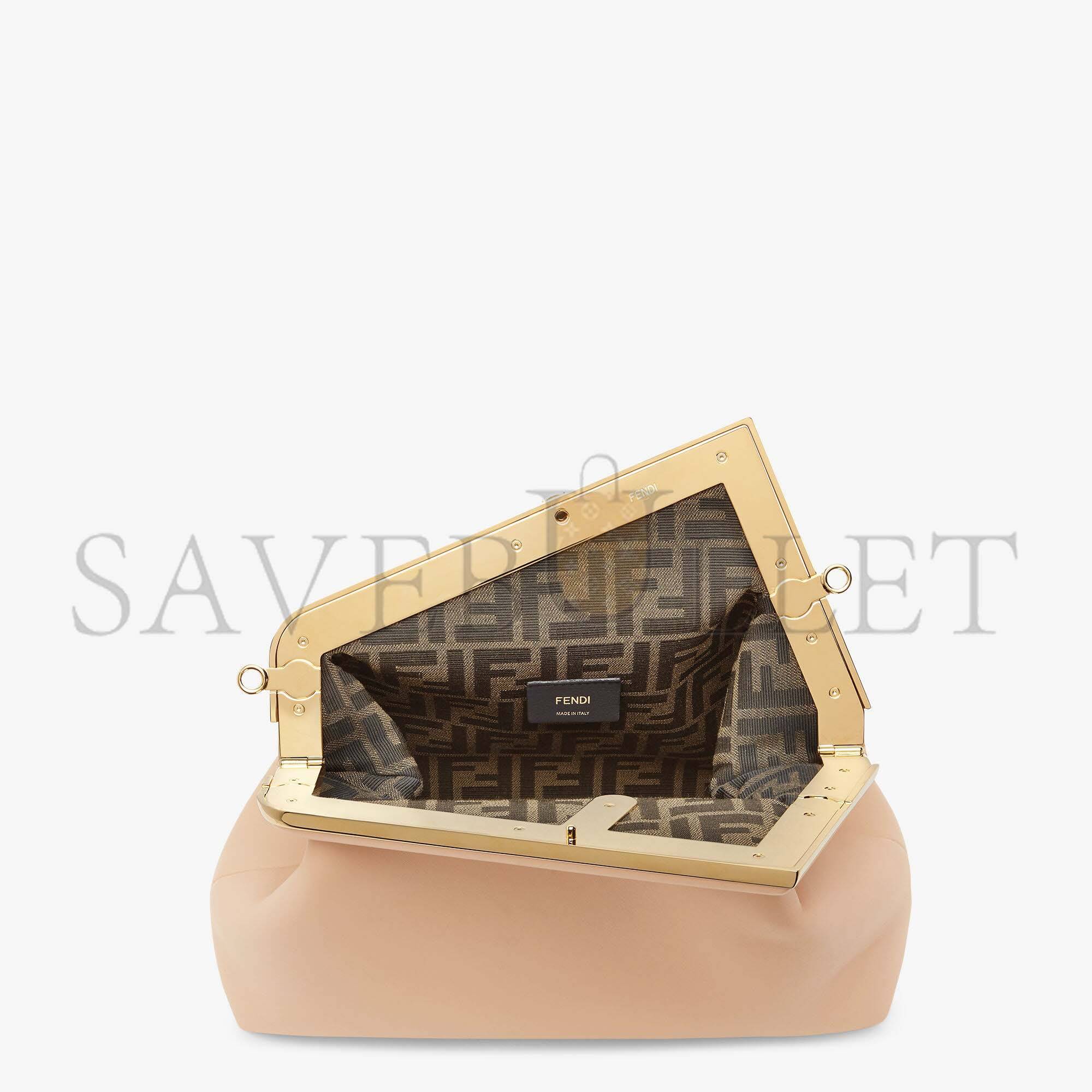 FENDI FIRST MEDIUM - PINK LEATHER BAG 8BP127ABVEF1BA9 (26*18*9.5cm) FENDI FIRST MEDIUM - PINK LEATHER BAG 8BP127ABVEF1BA9 (26*18*9.5cm)