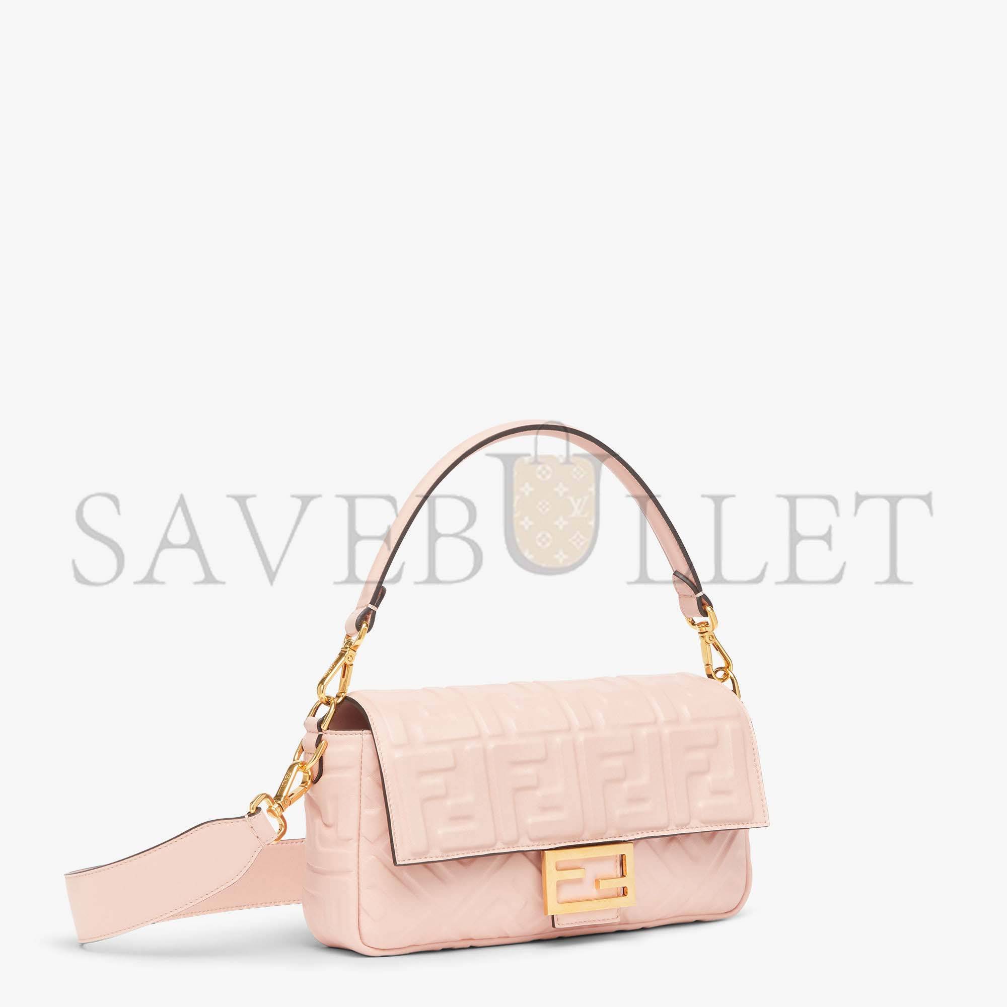 FENDI BAGUETTE - PINK NAPPA LEATHER BAG 8BR600A72VF1JCJ (27*15*6cm) FENDI BAGUETTE - PINK NAPPA LEATHER BAG 8BR600A72VF1JCJ (27*15*6cm)