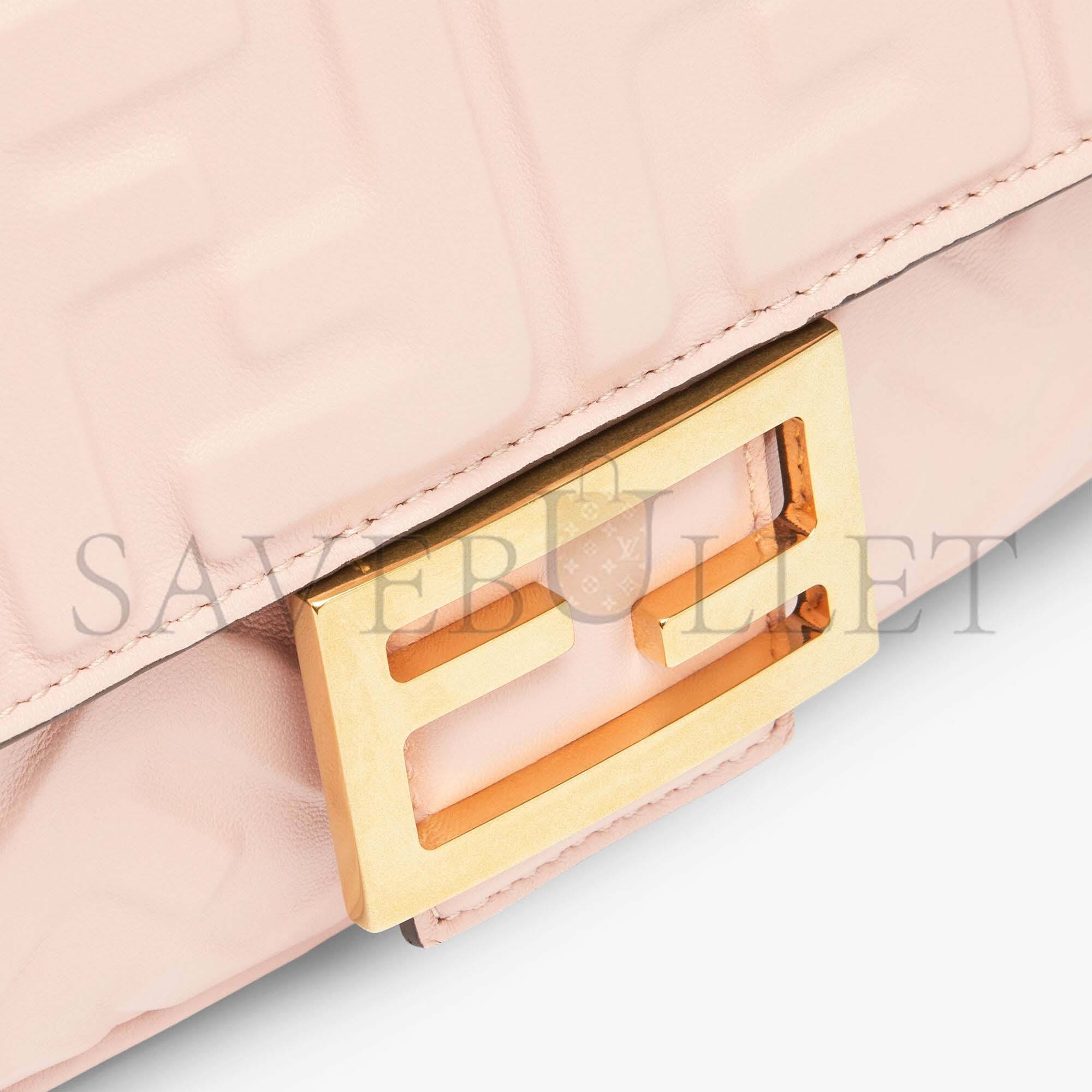 FENDI BAGUETTE - PINK NAPPA LEATHER BAG 8BR600A72VF1JCJ (27*15*6cm) FENDI BAGUETTE - PINK NAPPA LEATHER BAG 8BR600A72VF1JCJ (27*15*6cm)