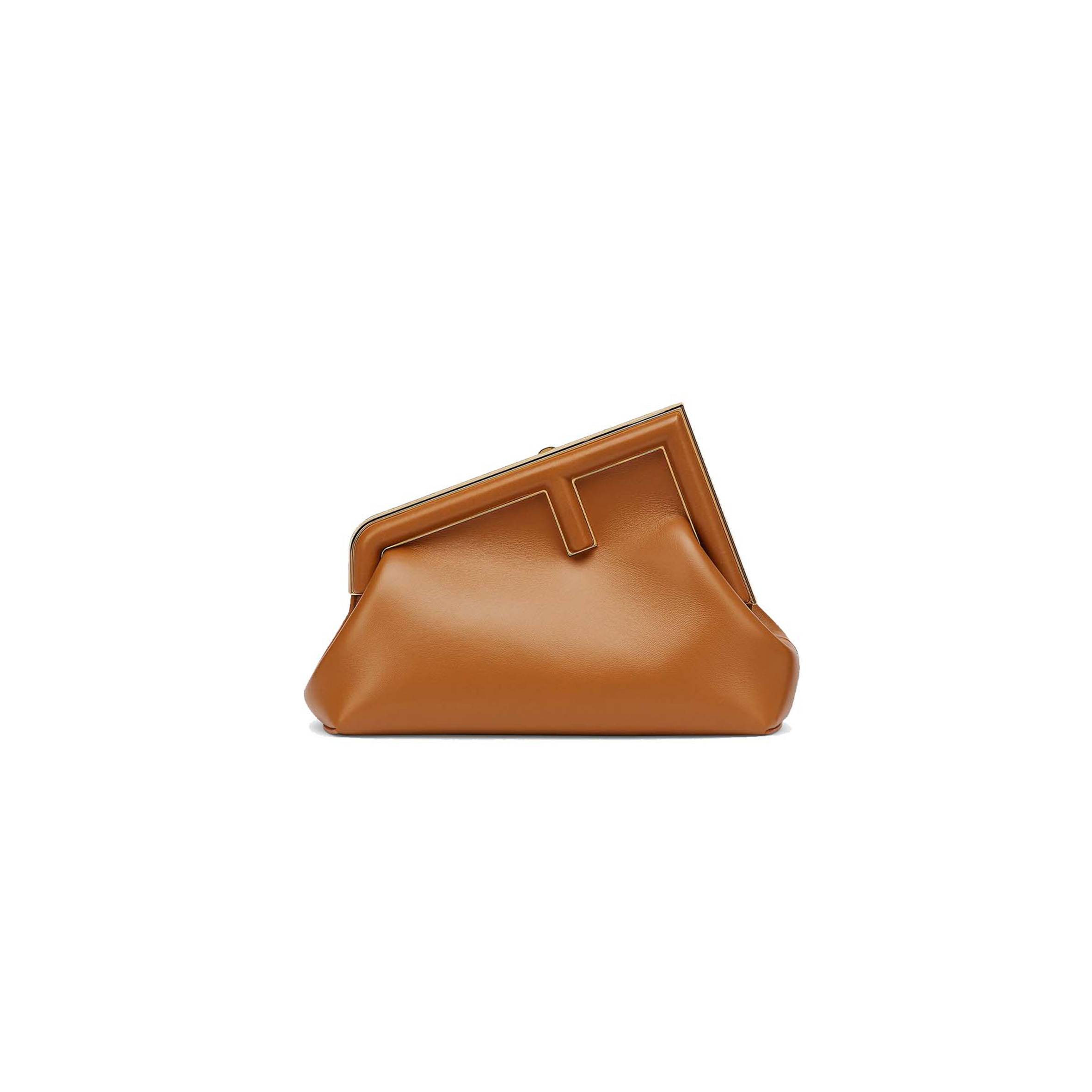 FENDI FIRST SMALL - BROWN LEATHER BAG 8BP129ABVEF0NYJ (26*18*9.5cm) FENDI FIRST SMALL - BROWN LEATHER BAG 8BP129ABVEF0NYJ (26*18*9.5cm)