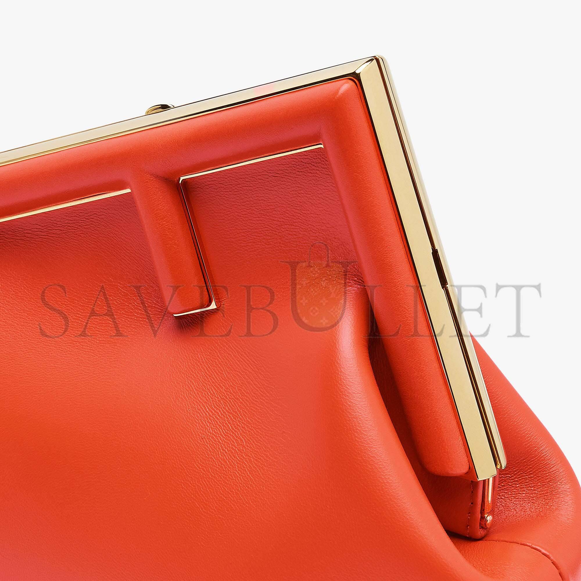 FENDI FIRST SMALL - RED LEATHER BAG 8BP129ABVEF0C3Q (26*18*9.5cm) FENDI FIRST SMALL - RED LEATHER BAG 8BP129ABVEF0C3Q (26*18*9.5cm)