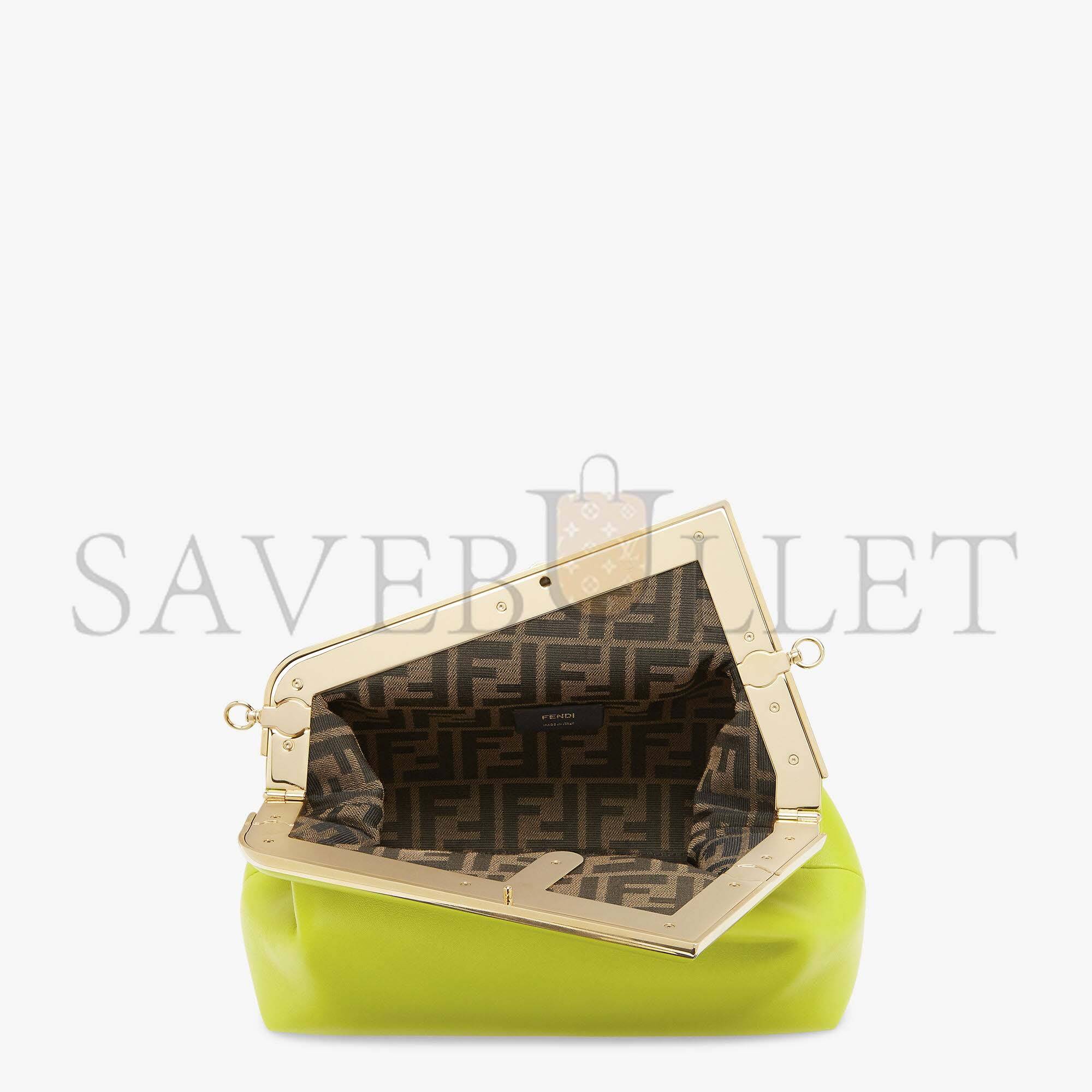 FENDI FIRST MIDI - ACID GREEN LEATHER BAG8BP137ABVEF1JCP (30*20*14cm) FENDI FIRST MIDI - ACID GREEN LEATHER BAG8BP137ABVEF1JCP (30*20*14cm)