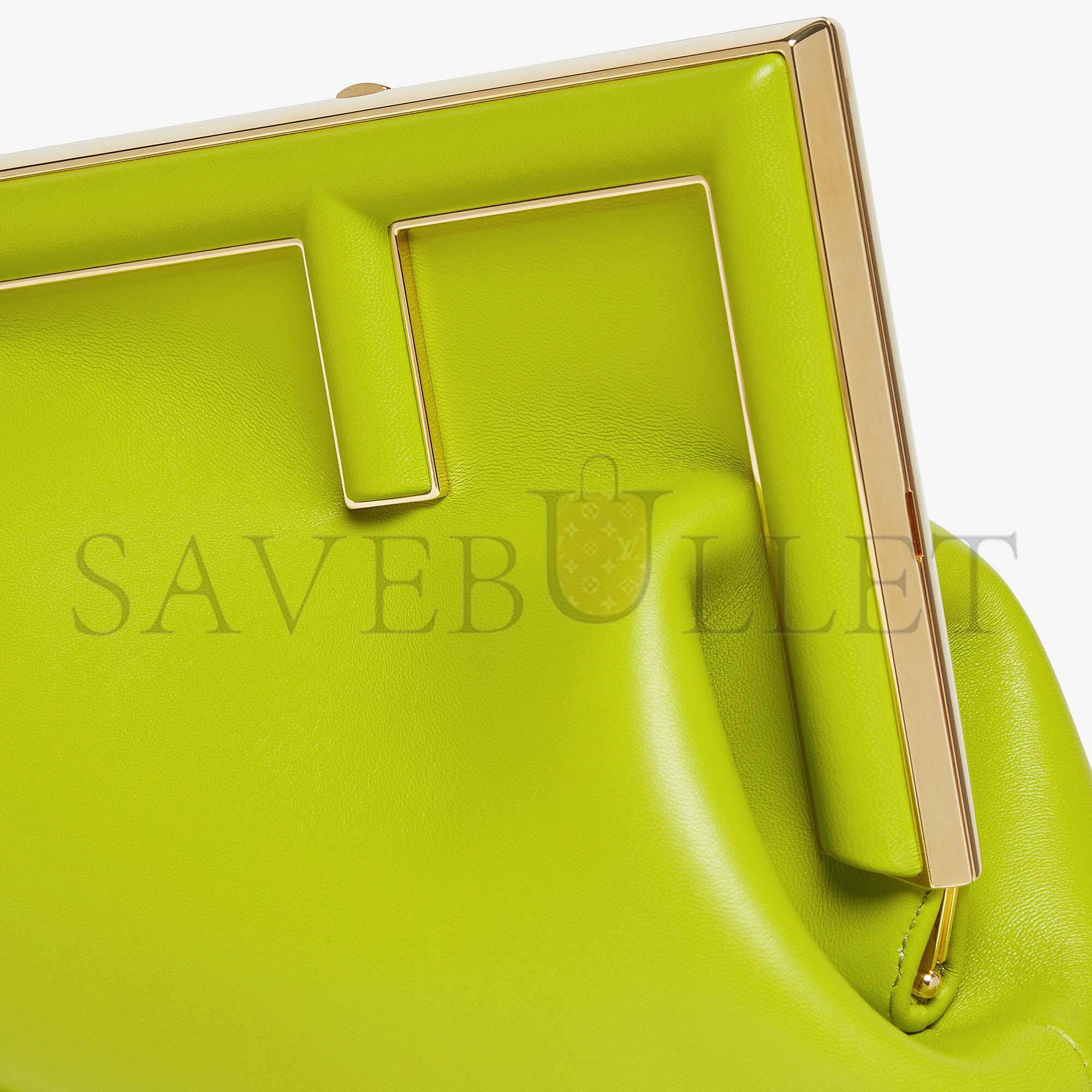 FENDI FIRST MIDI - ACID GREEN LEATHER BAG8BP137ABVEF1JCP (30*20*14cm) FENDI FIRST MIDI - ACID GREEN LEATHER BAG8BP137ABVEF1JCP (30*20*14cm)