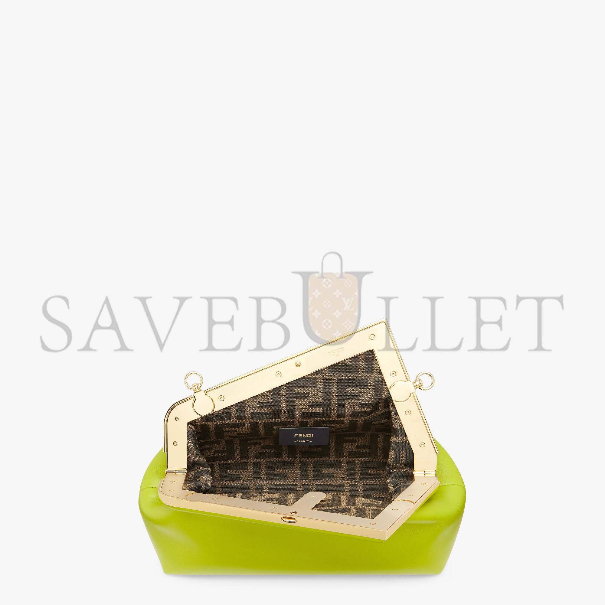 FENDI FIRST SMALL - ACID GREEN LEATHER BAG 8BP129ABVEF1JCP (26*18*9.5cm) FENDI FIRST SMALL - ACID GREEN LEATHER BAG 8BP129ABVEF1JCP (26*18*9.5cm)