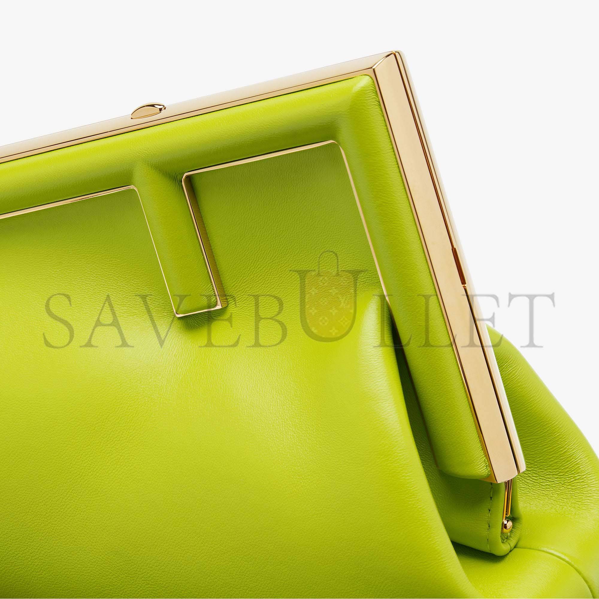 FENDI FIRST SMALL - ACID GREEN LEATHER BAG 8BP129ABVEF1JCP (26*18*9.5cm) FENDI FIRST SMALL - ACID GREEN LEATHER BAG 8BP129ABVEF1JCP (26*18*9.5cm)