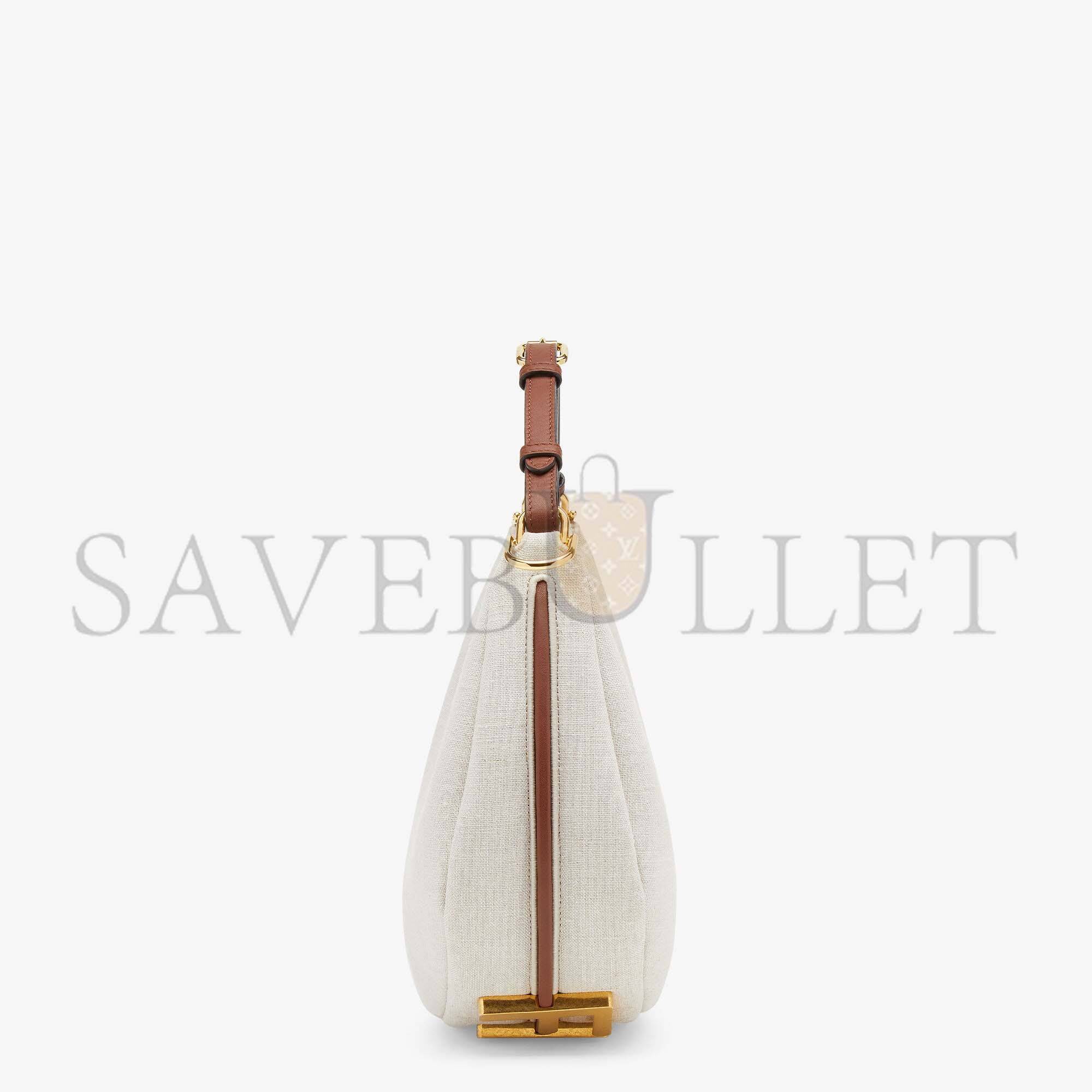 MEDIUM FENDI GRAPHY SMALL - WHITE CANVAS BAG 8BR798AKK1F1I3N (29*24.5*10cm) MEDIUM FENDI GRAPHY SMALL - WHITE CANVAS BAG 8BR798AKK1F1I3N (29*24.5*10cm)