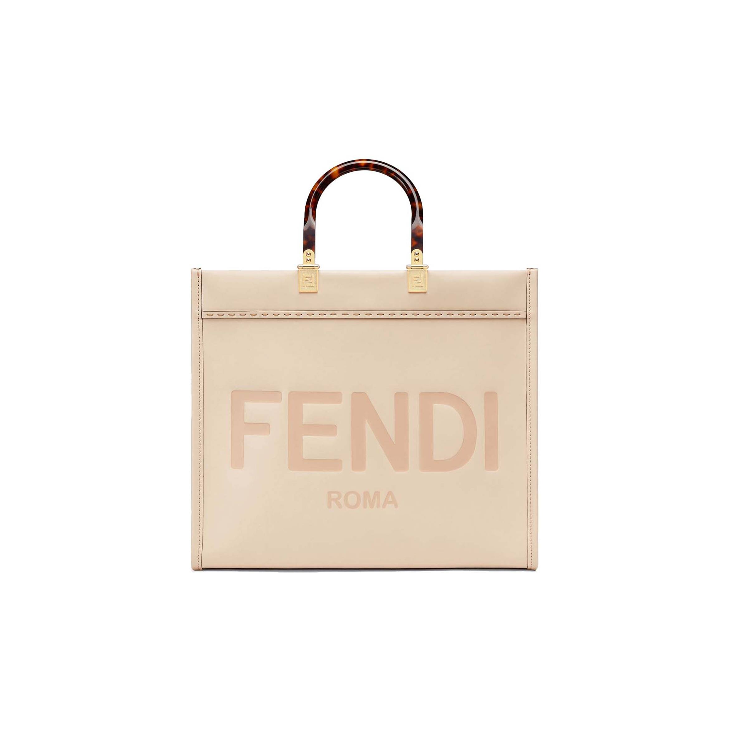 FENDI SUNSHINE MEDIUM - PINK LEATHER SHOPPER 8BH386ABVLF1BA9 (35*31*17cm) FENDI SUNSHINE MEDIUM - PINK LEATHER SHOPPER 8BH386ABVLF1BA9 (35*31*17cm)