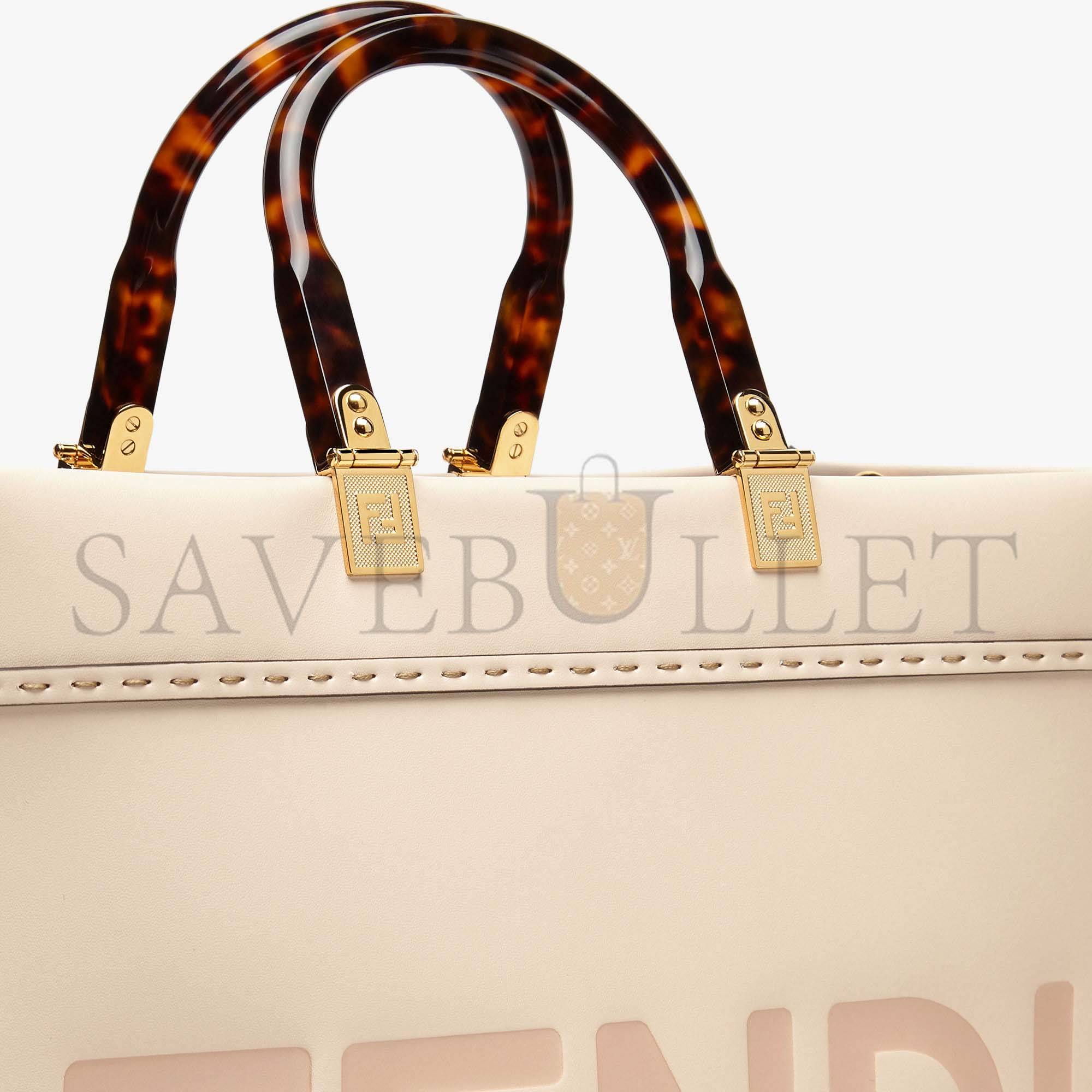 FENDI SUNSHINE MEDIUM - PINK LEATHER SHOPPER 8BH386ABVLF1BA9 (35*31*17cm) FENDI SUNSHINE MEDIUM - PINK LEATHER SHOPPER 8BH386ABVLF1BA9 (35*31*17cm)