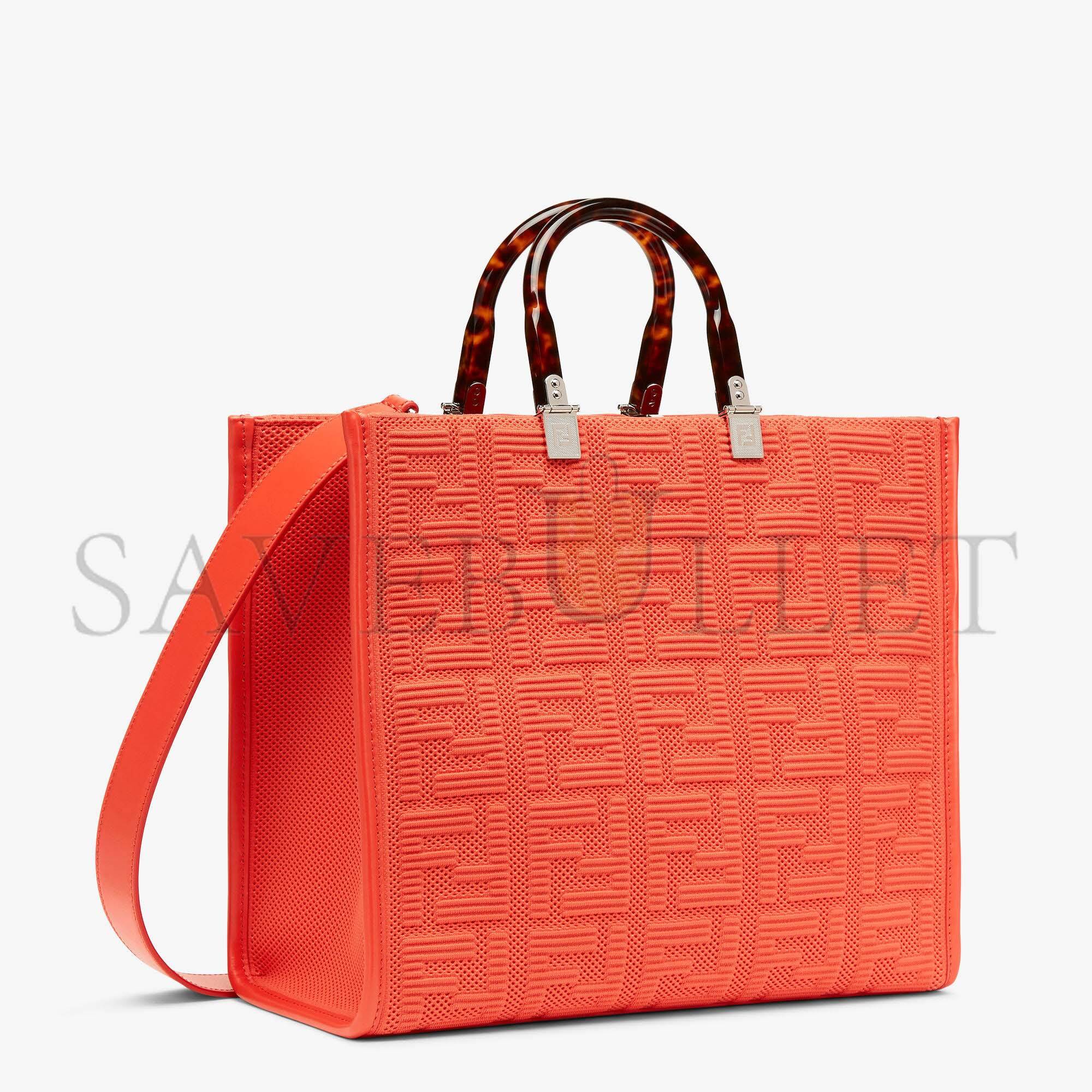 FENDI SUNSHINE MEDIUM - RED FF FABRIC SHOPPER 8BH386AHWCF0PG3 (35*31*17cm) FENDI SUNSHINE MEDIUM - RED FF FABRIC SHOPPER 8BH386AHWCF0PG3 (35*31*17cm)