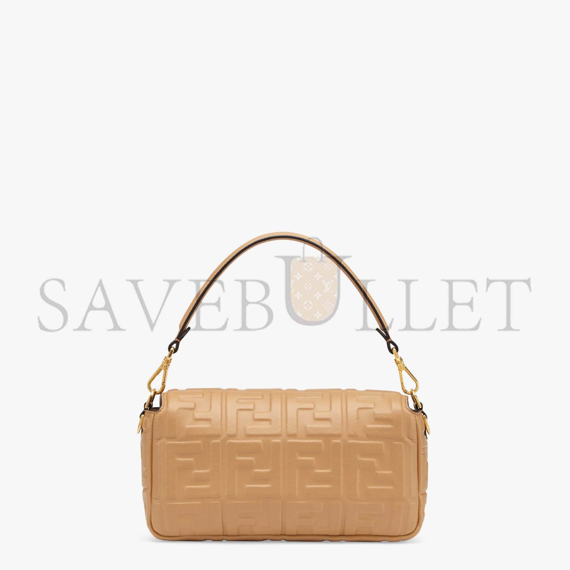 FENDI BAGUETTE - BEIGE LEATHER BAG 8BR600A72VF1BZ2 (27*15*6cm) FENDI BAGUETTE - BEIGE LEATHER BAG 8BR600A72VF1BZ2 (27*15*6cm)