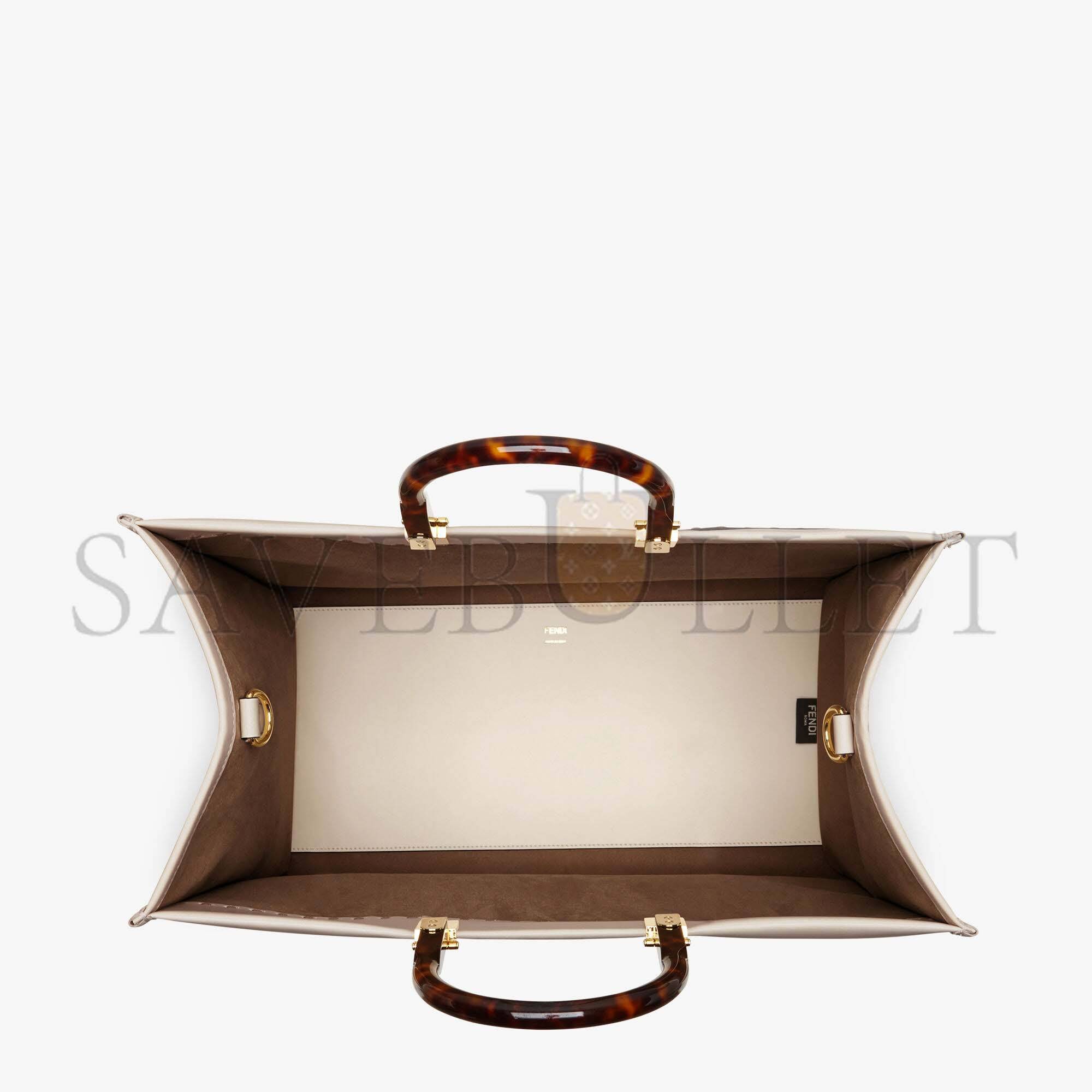 FENDI LARGE FENDI SUNSHINE - PINK LEATHER SHOPPER 8BH372ABVLF1BA9 (40.5*35*21.5cm) FENDI LARGE FENDI SUNSHINE - PINK LEATHER SHOPPER 8BH372ABVLF1BA9 (40.5*35*21.5cm)
