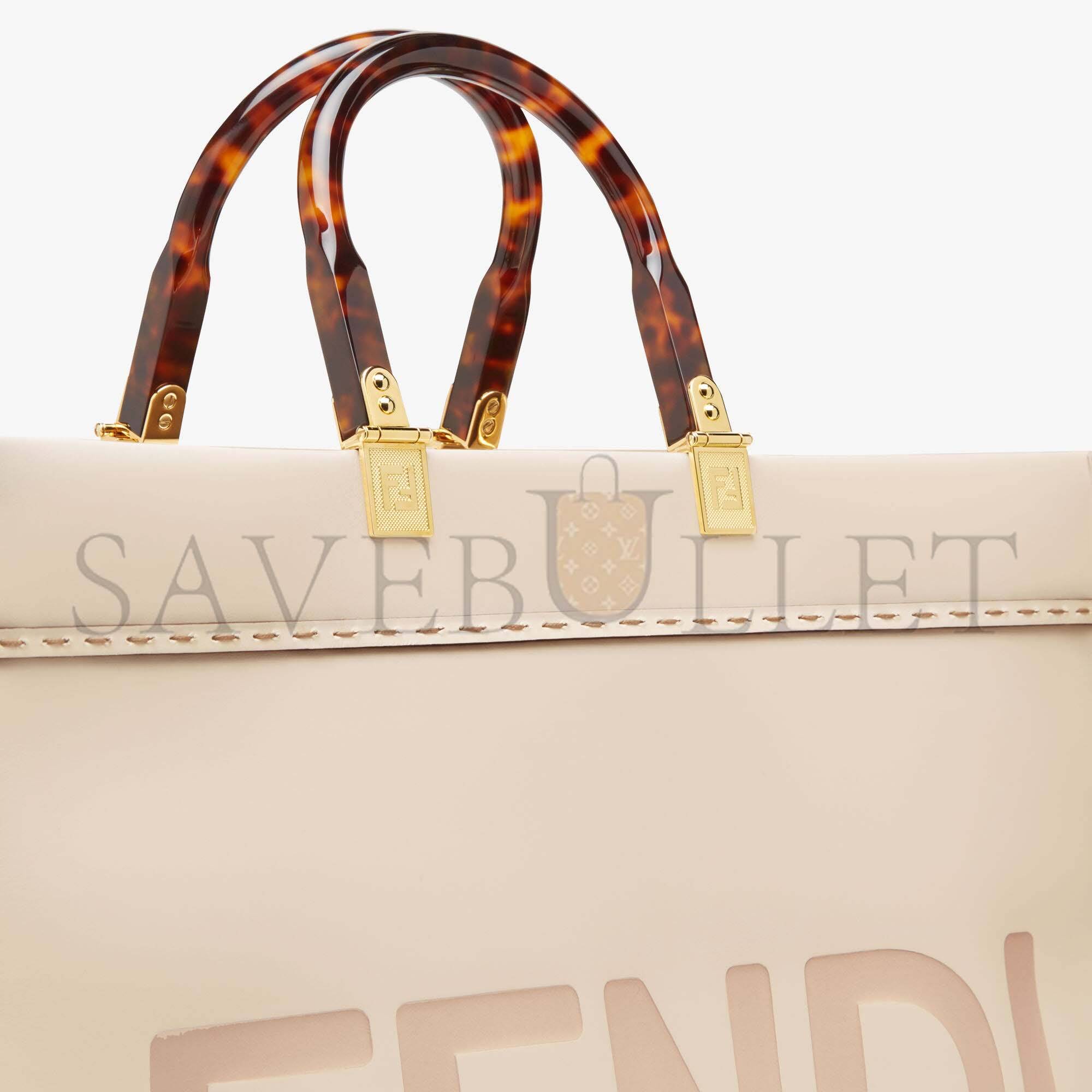 FENDI LARGE FENDI SUNSHINE - PINK LEATHER SHOPPER 8BH372ABVLF1BA9 (40.5*35*21.5cm) FENDI LARGE FENDI SUNSHINE - PINK LEATHER SHOPPER 8BH372ABVLF1BA9 (40.5*35*21.5cm)