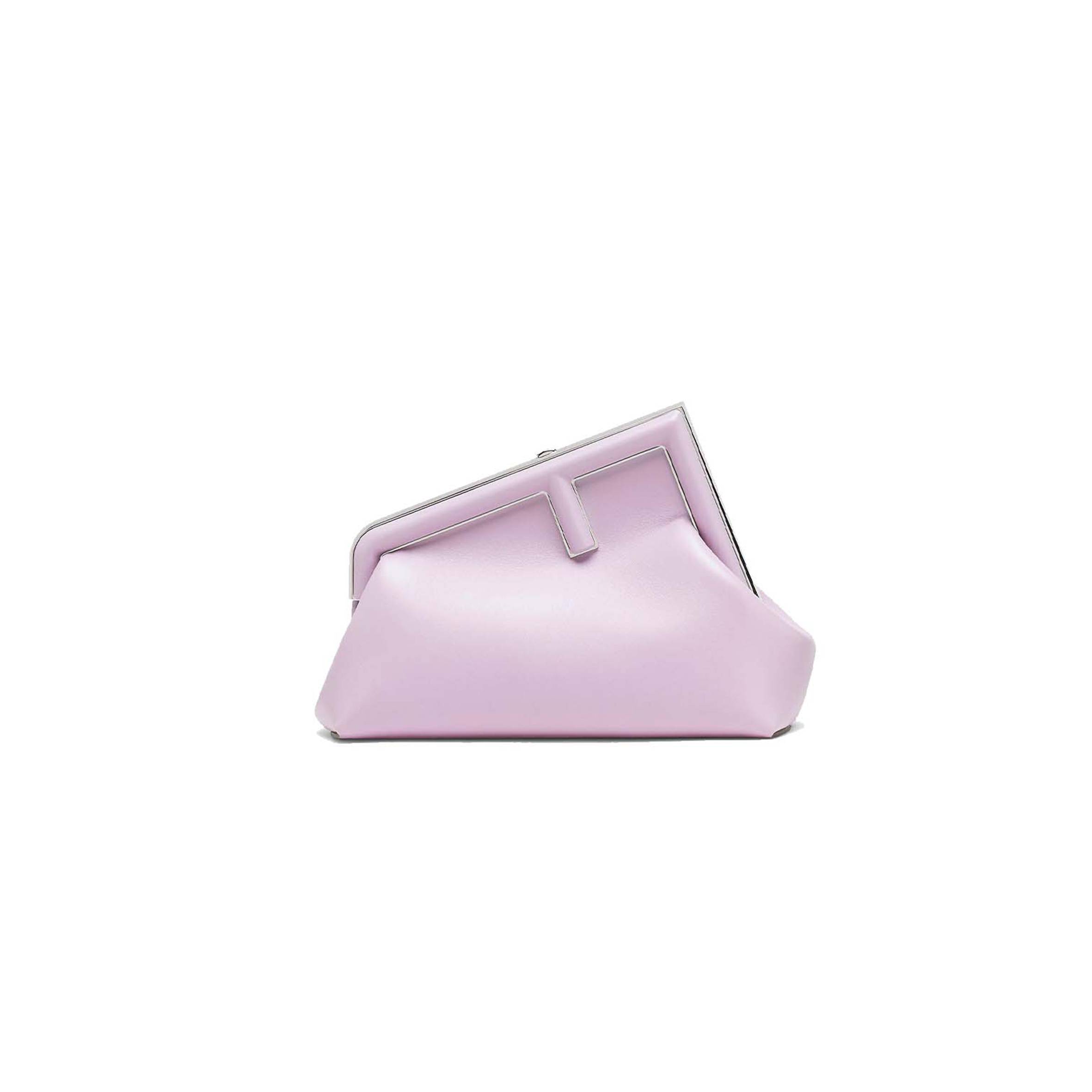 FENDI FIRST SMALL - LILAC LEATHER BAG 8BP129ABVEF1HOS (26*18*9.5cm) FENDI FIRST SMALL - LILAC LEATHER BAG 8BP129ABVEF1HOS (26*18*9.5cm)