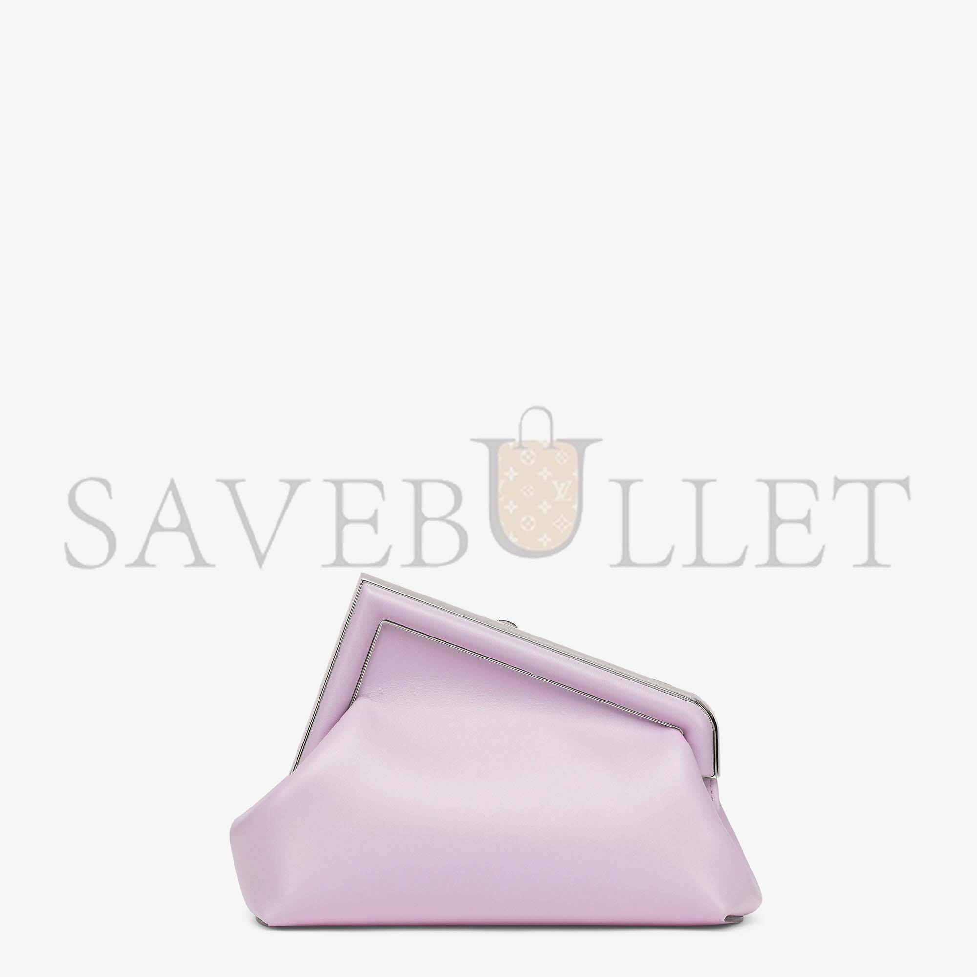 FENDI FIRST SMALL - LILAC LEATHER BAG 8BP129ABVEF1HOS (26*18*9.5cm) FENDI FIRST SMALL - LILAC LEATHER BAG 8BP129ABVEF1HOS (26*18*9.5cm)
