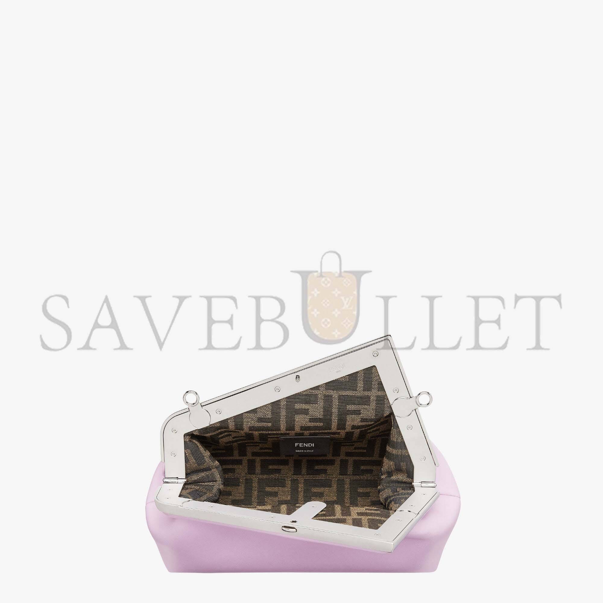 FENDI FIRST SMALL - LILAC LEATHER BAG 8BP129ABVEF1HOS (26*18*9.5cm) FENDI FIRST SMALL - LILAC LEATHER BAG 8BP129ABVEF1HOS (26*18*9.5cm)